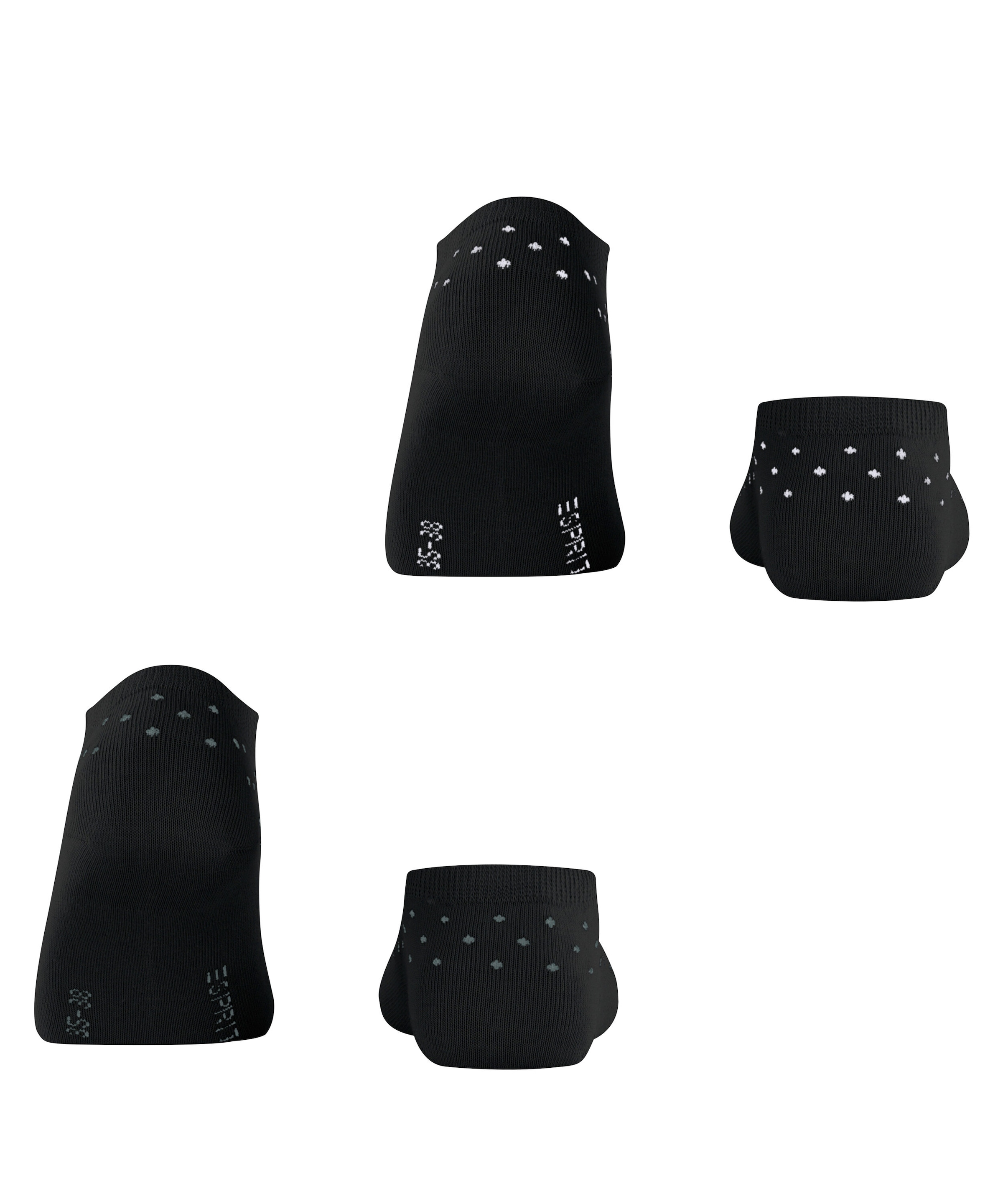 Esprit Sneakersocken »Fine Dot« 2 Paar,  Punktemuster, schmales Bündchen, Polka Dots