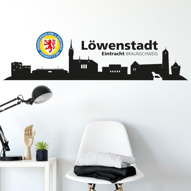 Wall-Art Wandtattoo »Eintracht Braunschweig Skyline«, (1 St.) bestellen bei  OTTO