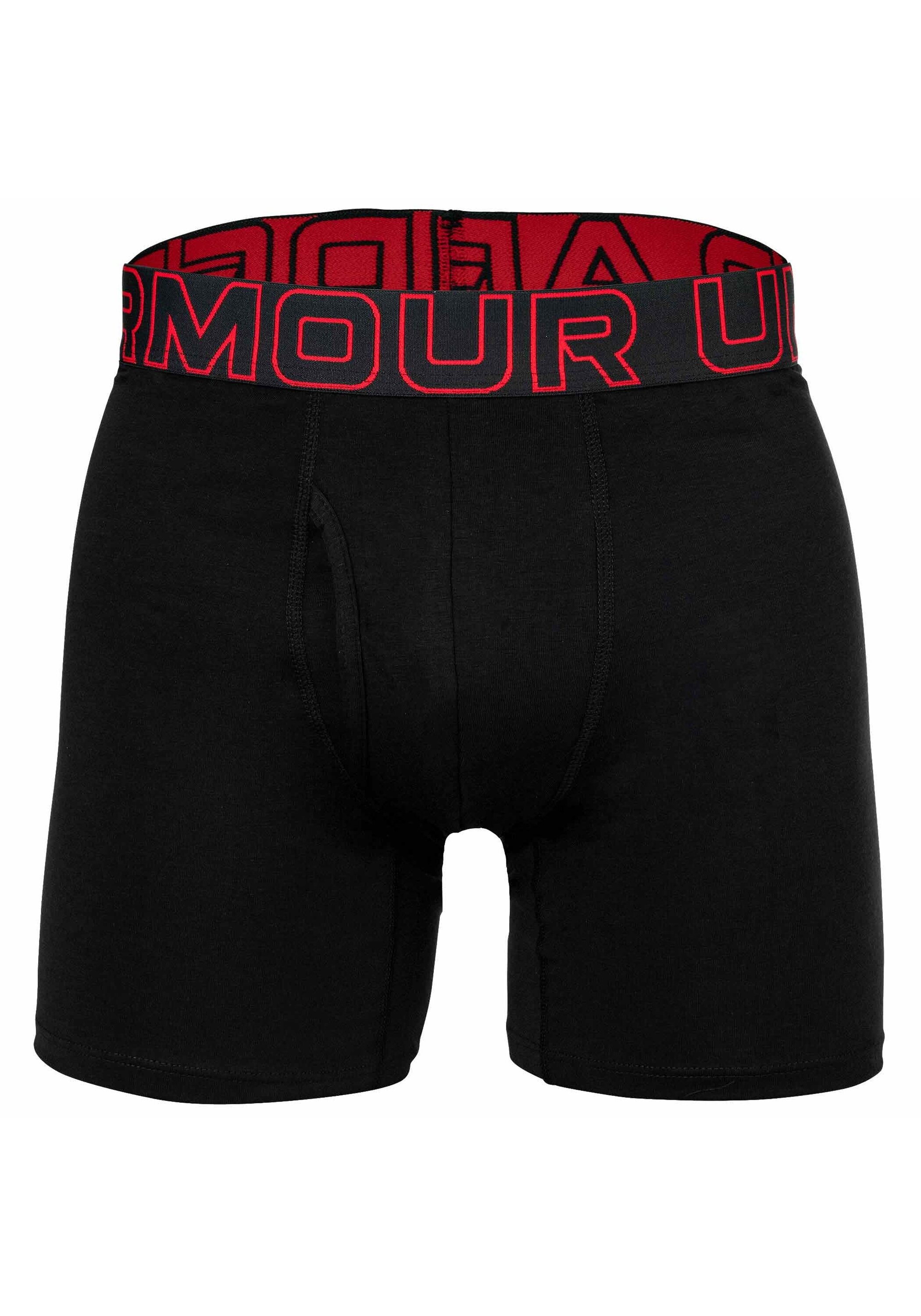 Under Armour® Boxershorts »Boxershort UA PERFORMANCE COTTON - SOLID 6 IN 3PK 3er Pack«
