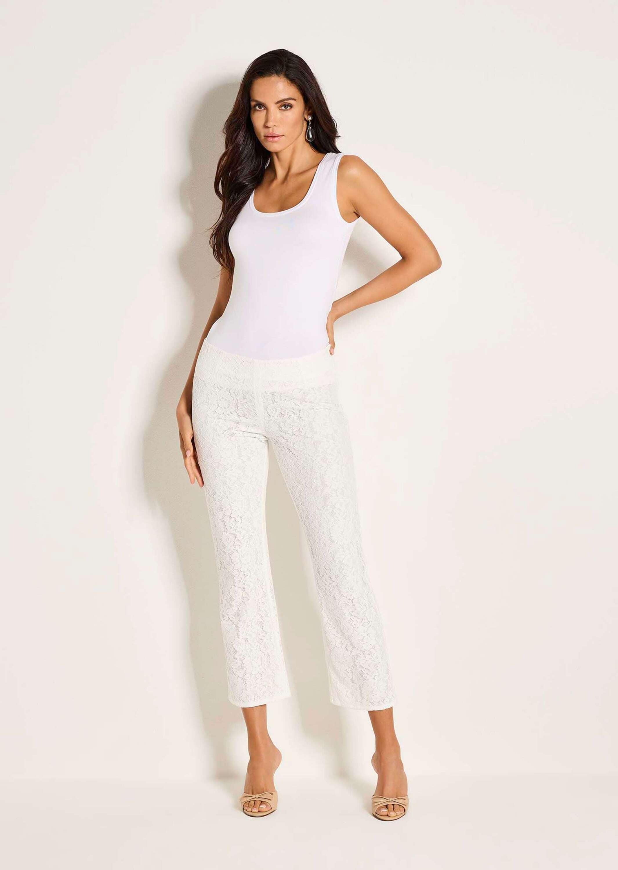 MADELEINE Stoffhose »Spitzenhose Edle Hose in 7/8-Länge, Bootcut-Form«  Wertvolle Spitze