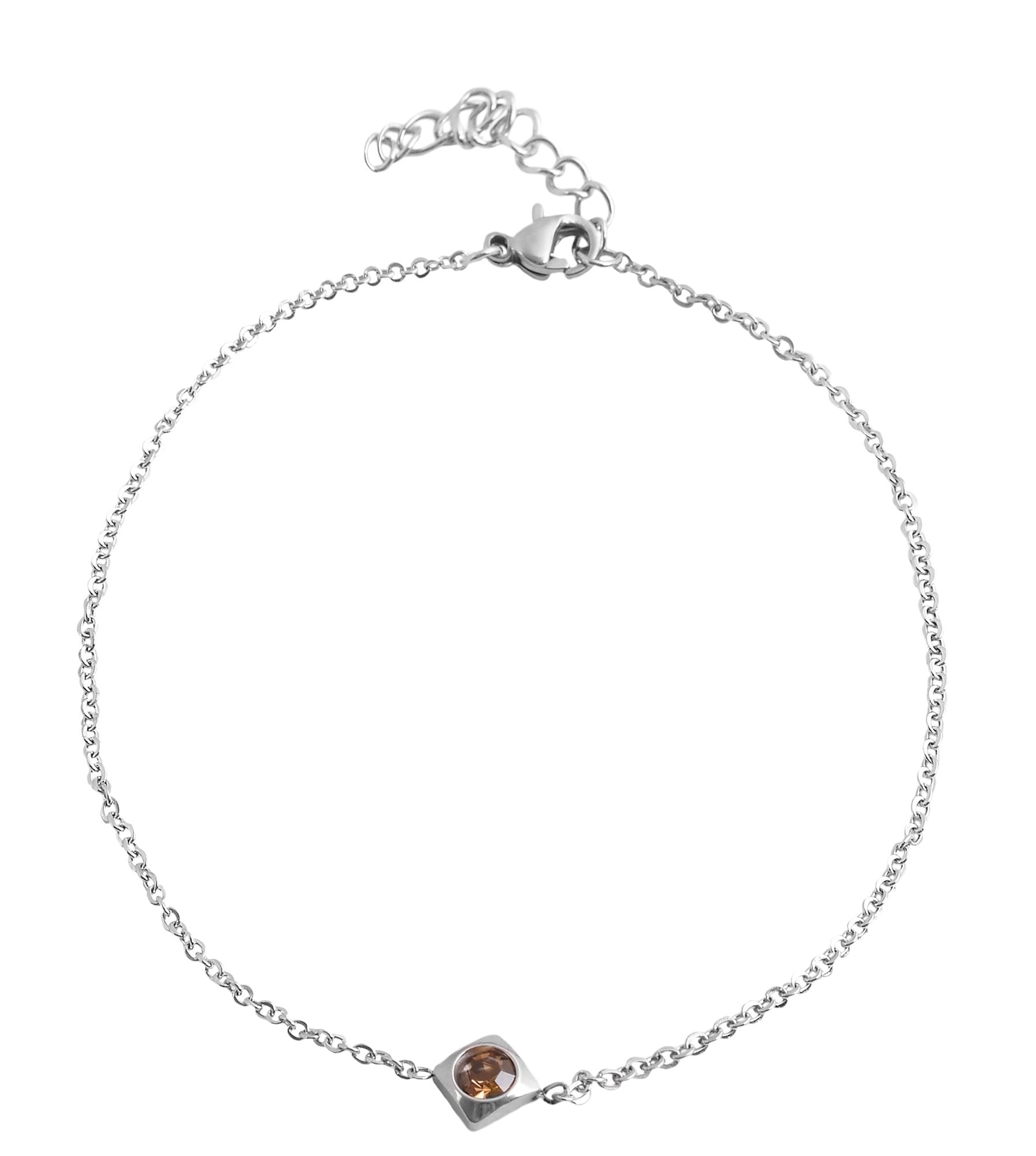 Adelia´s Fußkette »Damen Fußkettchen ¿ aus Edelstahl«