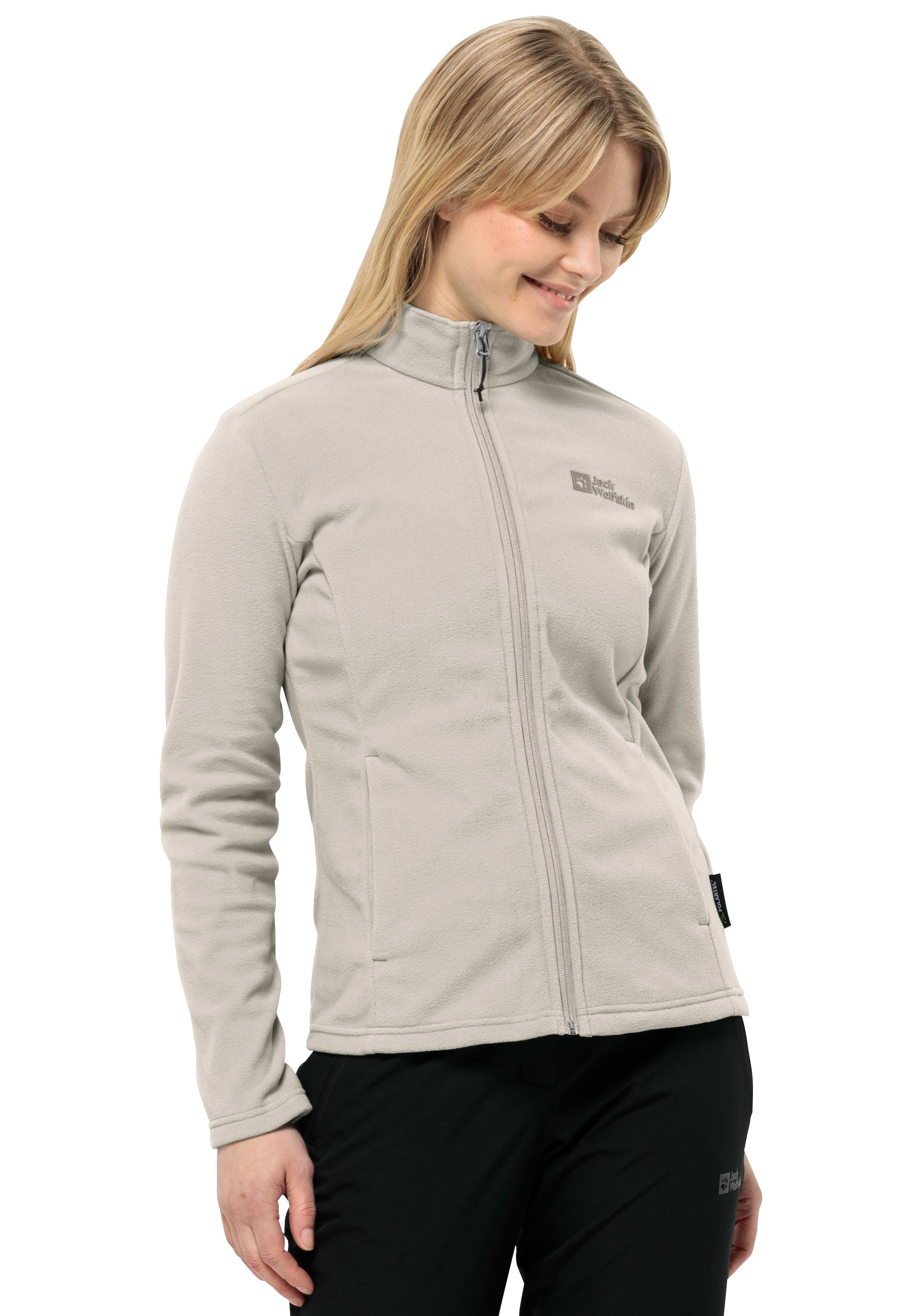 Jack Wolfskin Fleecejacke »TAUNUS«, leichter, dehnbarer, atmungsaktiver Midlayer