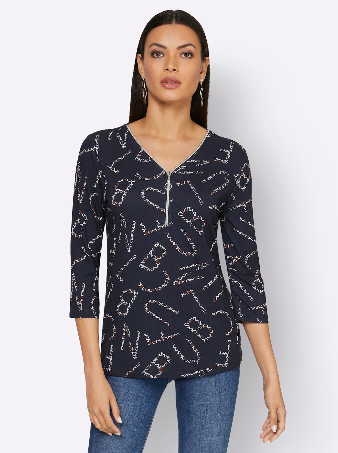 creation L 3/4-Arm-Shirt »Shirt«, (1 tlg.)
