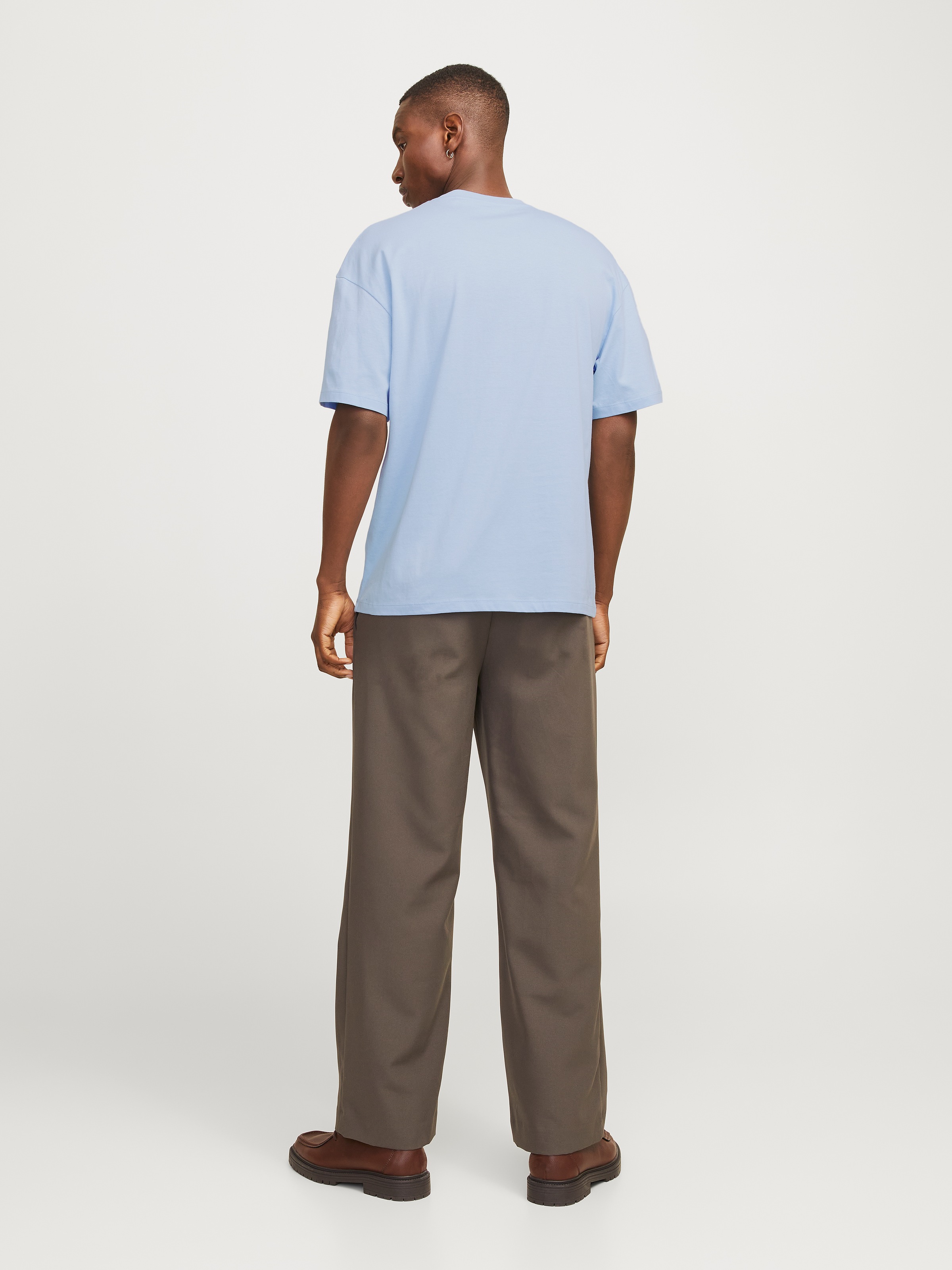 Jack & Jones Oversize-Shirt »JJEBRADLEY TEE SS O-NECK NOOS«, mit Rundhalsausschnitt