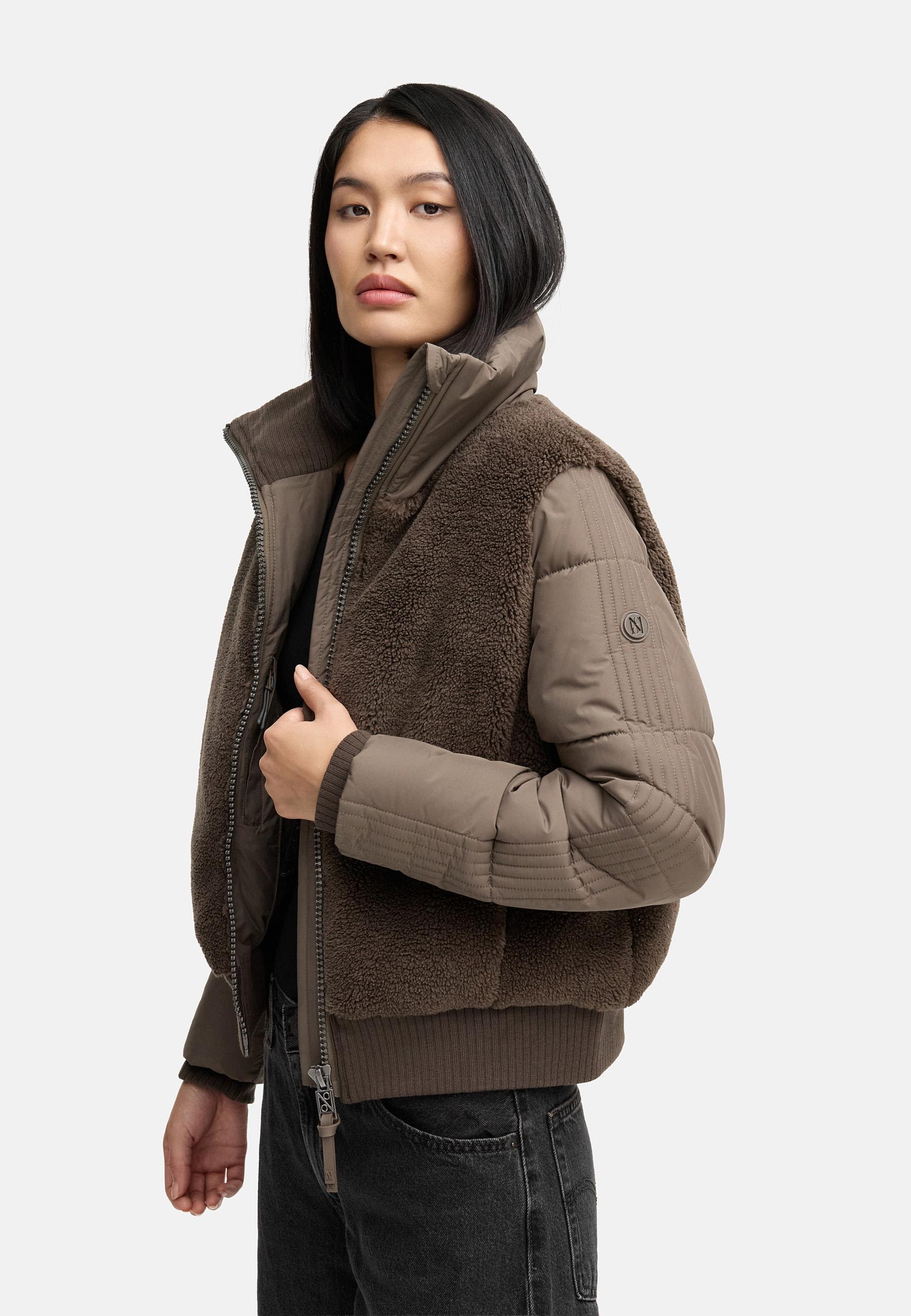 Navahoo Plüschjacke »Fleecejacke Teddyzone 14«