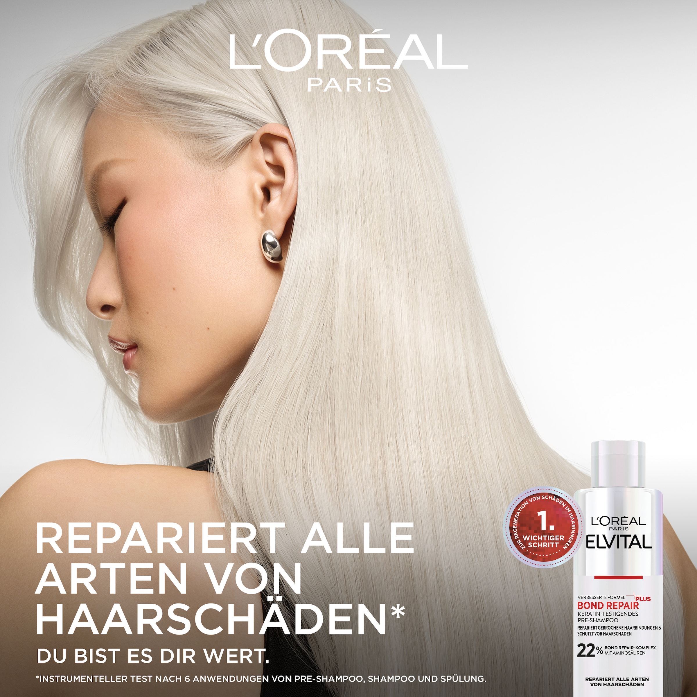 L'ORÉAL PARIS Haarshampoo »L'Oréal Paris Elvital Bond Repair Plus Rescue Pre-Shampoo«