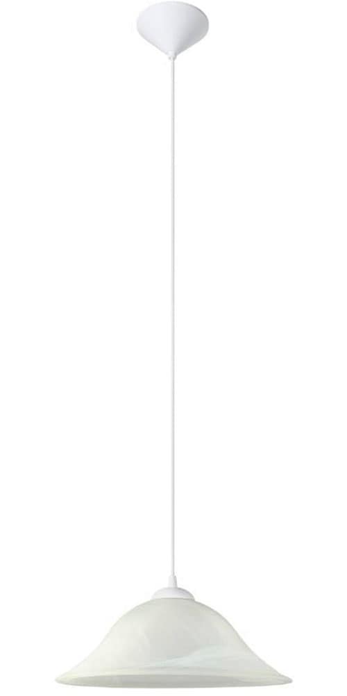 EGLO Pendelleuchte »ALBANY«, 1 flammig, Leuchtmittel E27 | ohne Leuchtmittel, weiß / Ø35 x H110 cm / exk. 1 x E27 (je max. 60W) / Esstisch / Küche