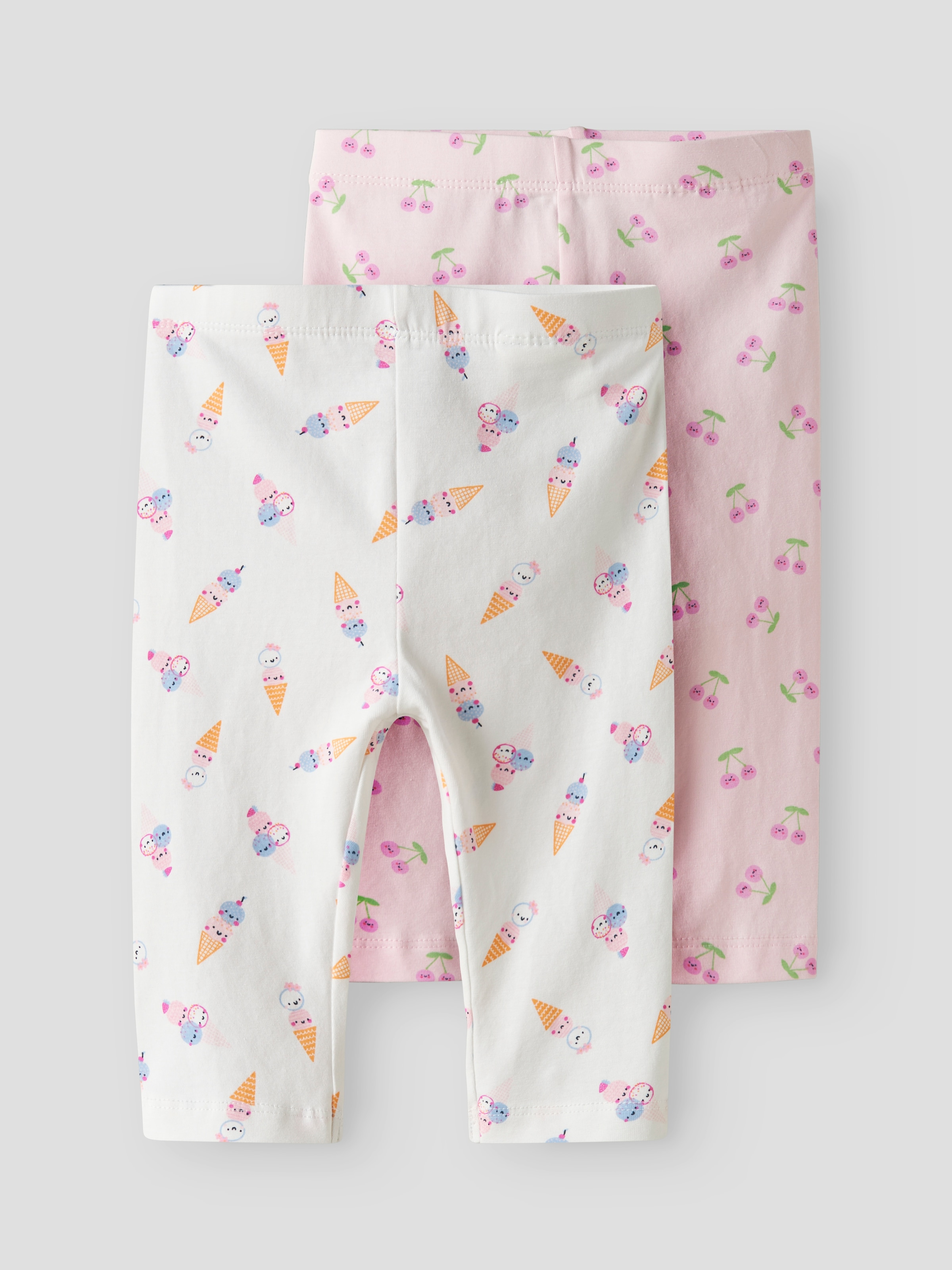 Name It Caprileggings »NMFVIVIAN 2P AOP CAPRI LEGGING«, (Packung, 2 tlg.)