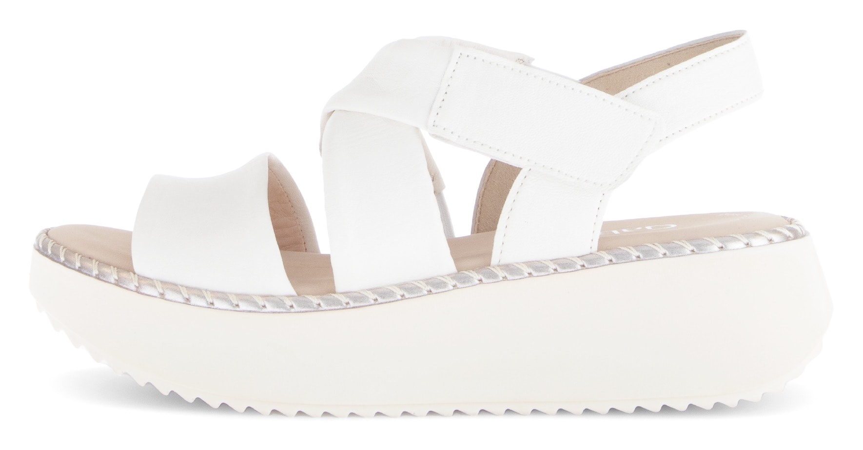 Gabor Sandalette, Plateau, Sommerschuh, Rimchensandale mit Best Fitting-Ausstattung