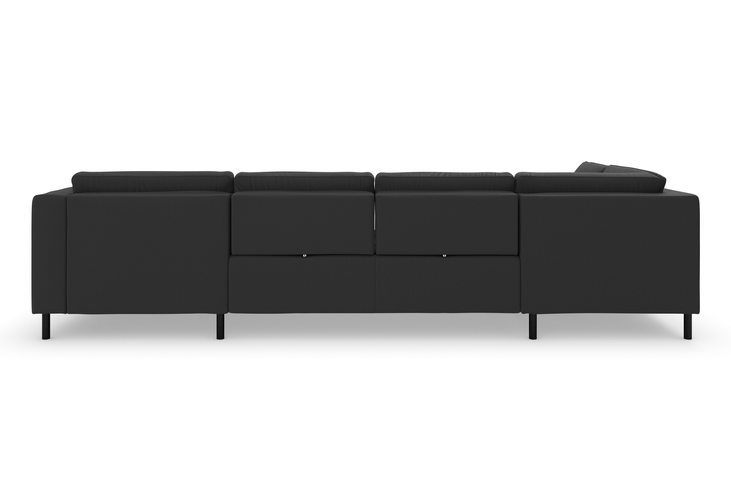 sit&more Wohnlandschaft »Olsen U-Form«, inklusive Sitztiefenverstellung, wahlweise mit Bettfunktion, 15cm hoch