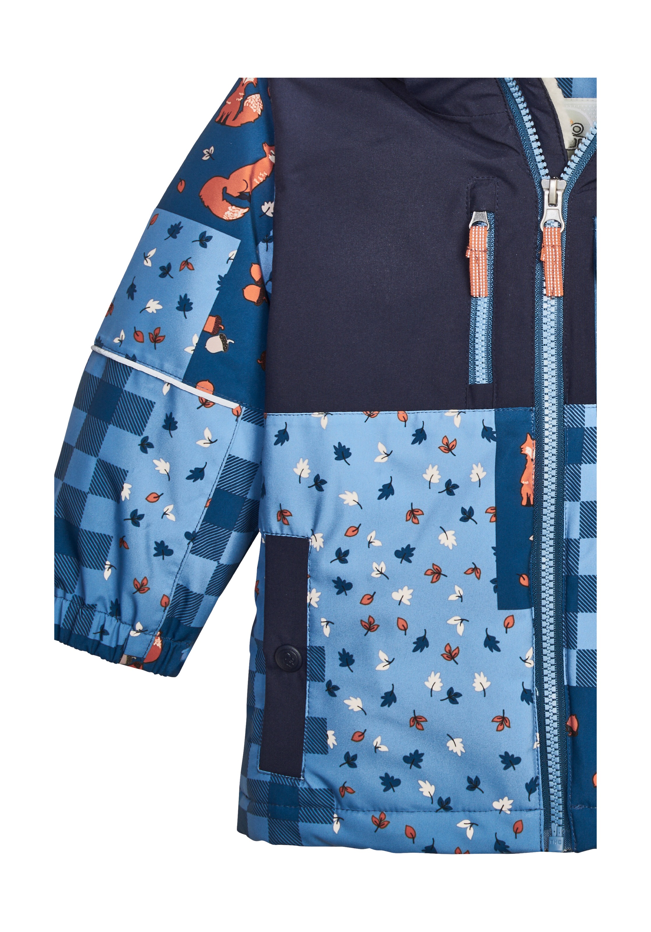 first instinct by killtec Skijacke »FISW 43 MNS SKI JCKT«, Wind- und wasserdichte Kinderjacke mit Fleecekapuze und Schneefang
