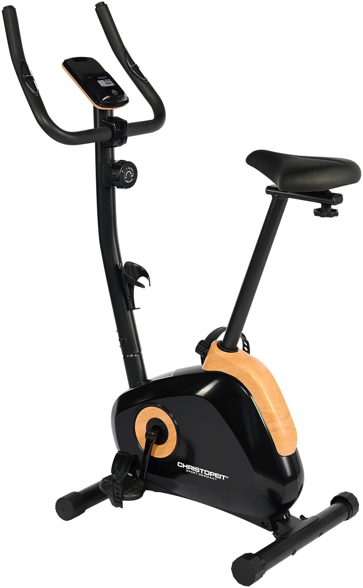 Christopeit Sport Heimtrainer »HT 2.1« Schwungmasse ca. 5 kg, 8 Widerstandsstufen in schwarz