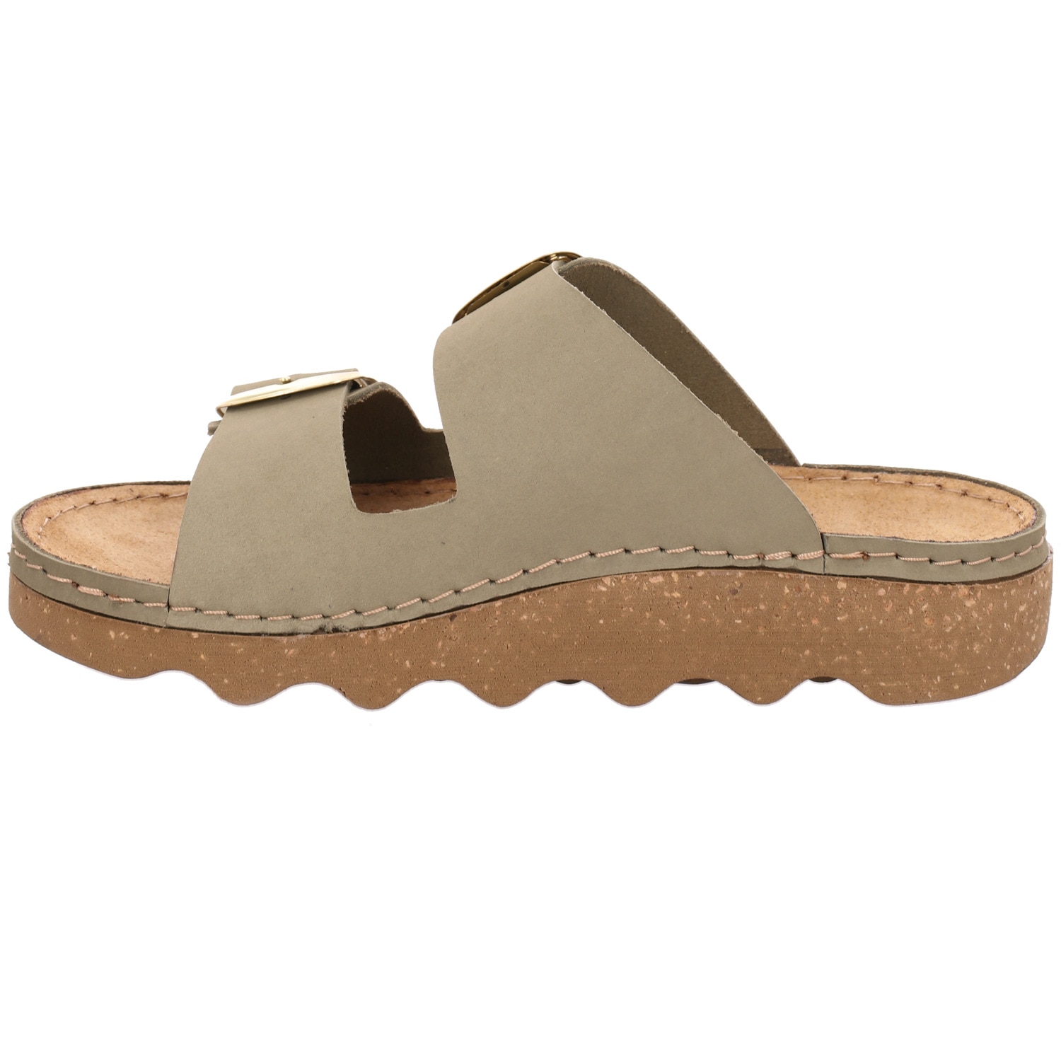 Rohde Pantolette »Foggia-D«  Hausschuh, Sommerschuh, Strandschuh mit Plateausohle
