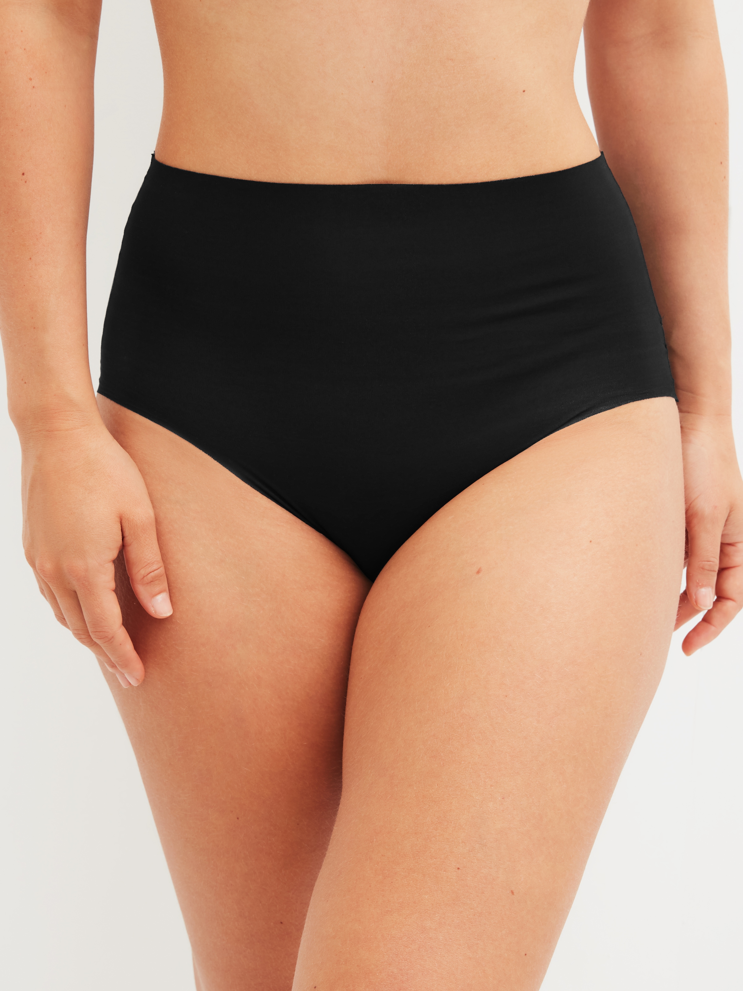 CALIDA High-Waist-Slip »Natural Skin« mit hohem Bund, flache Abschlüsse, Interlock-Qualität