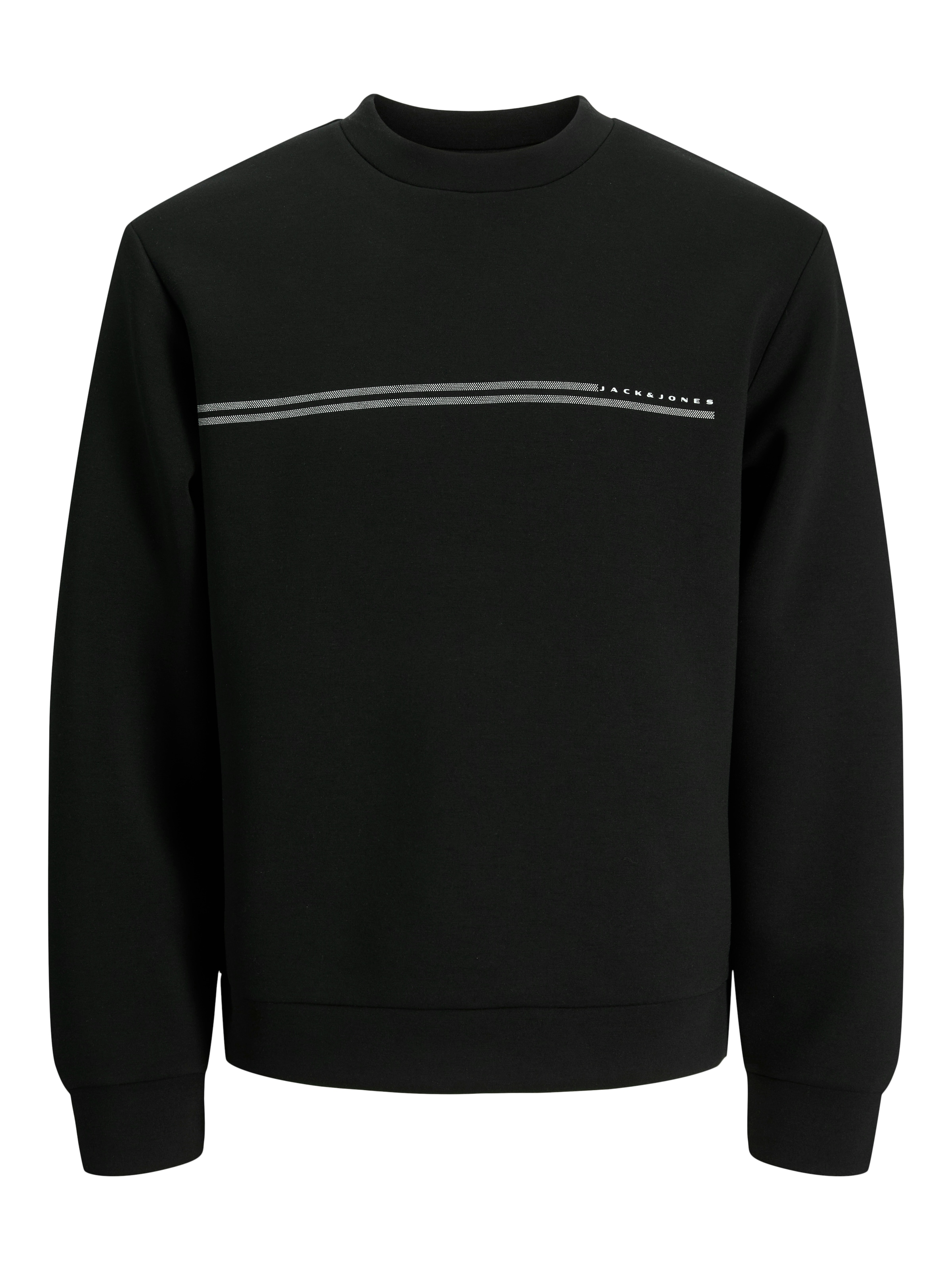Jack & Jones Sweatshirt »JCOFUSION SCUBA SWEAT CREW NECK SN«, Materialmix, relaxed fit
