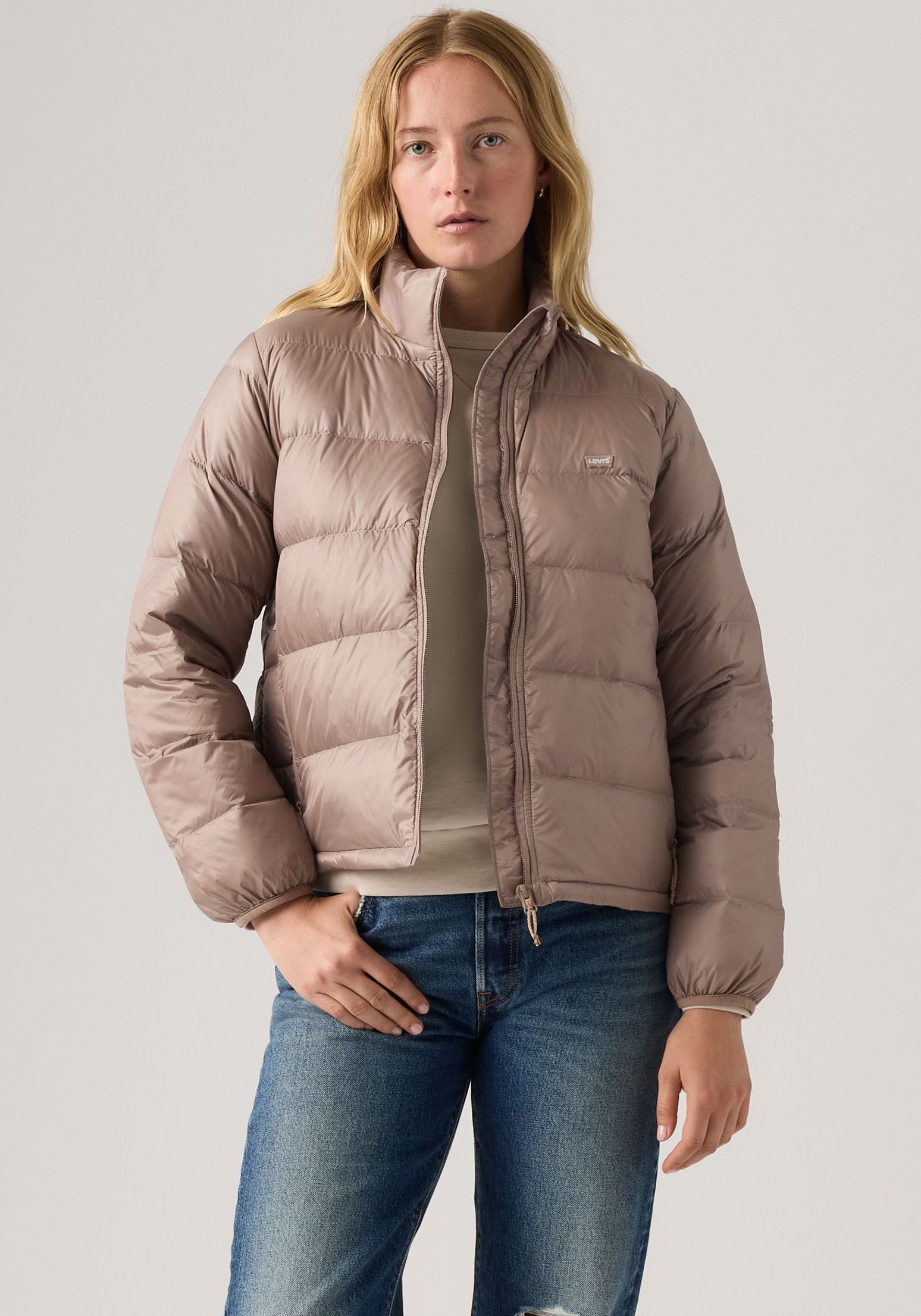 Levi's® Kurzjacke »WMS PACKABLE JACKE« ohne Kapuze mit Taschen