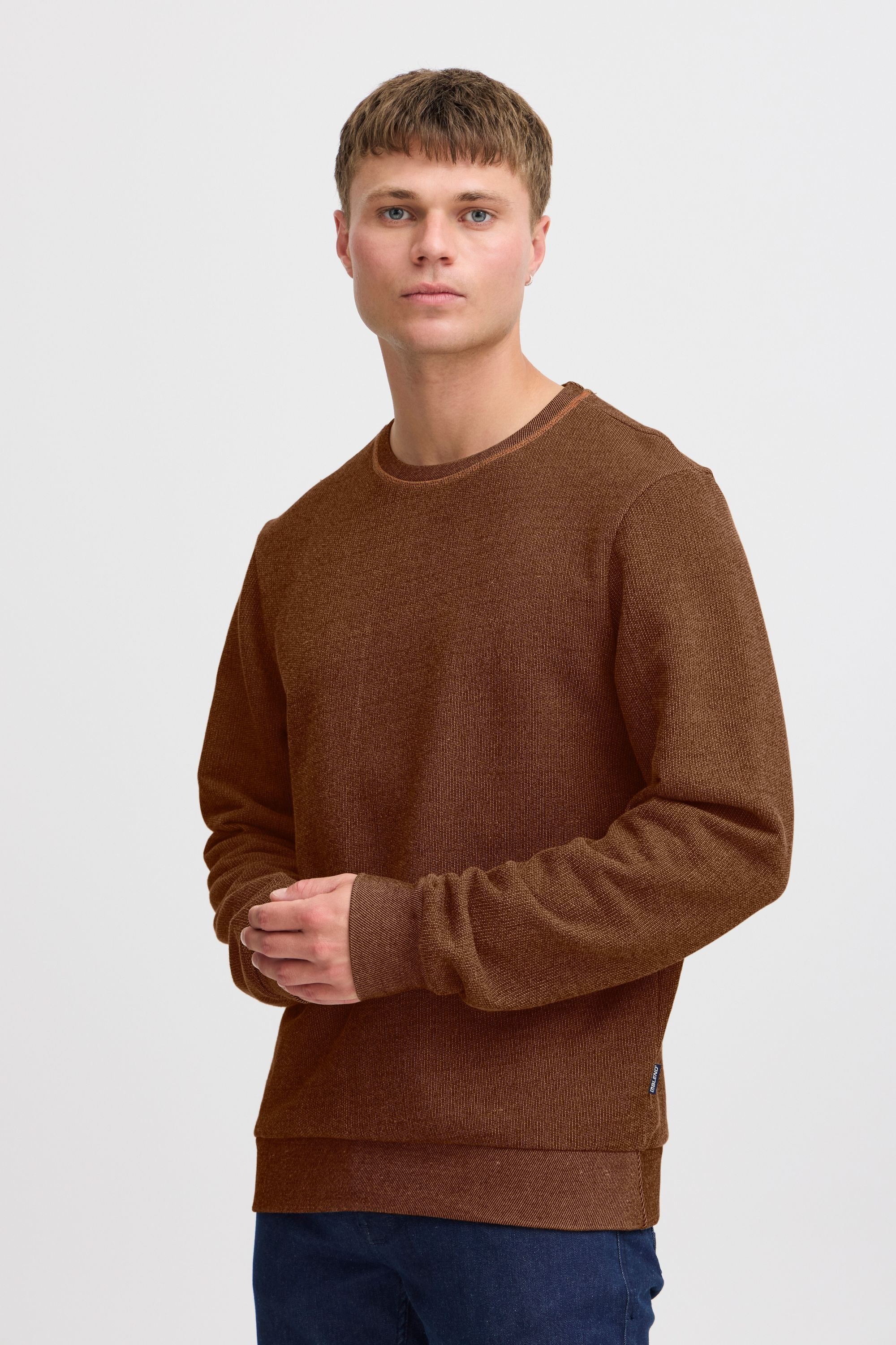 Blend Strickfleece-Pullover »Strickpullover BHSweatshirt«