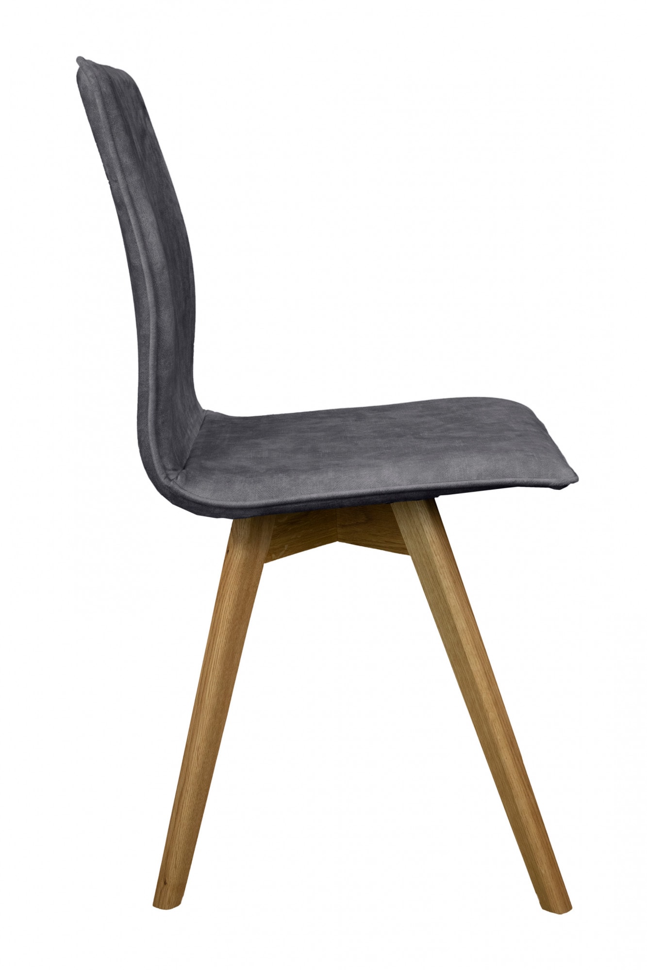 andas Esszimmerstuhl »Rania« (Set) 2 Stk. Samtvelours Massivholzgestell, mit Keder