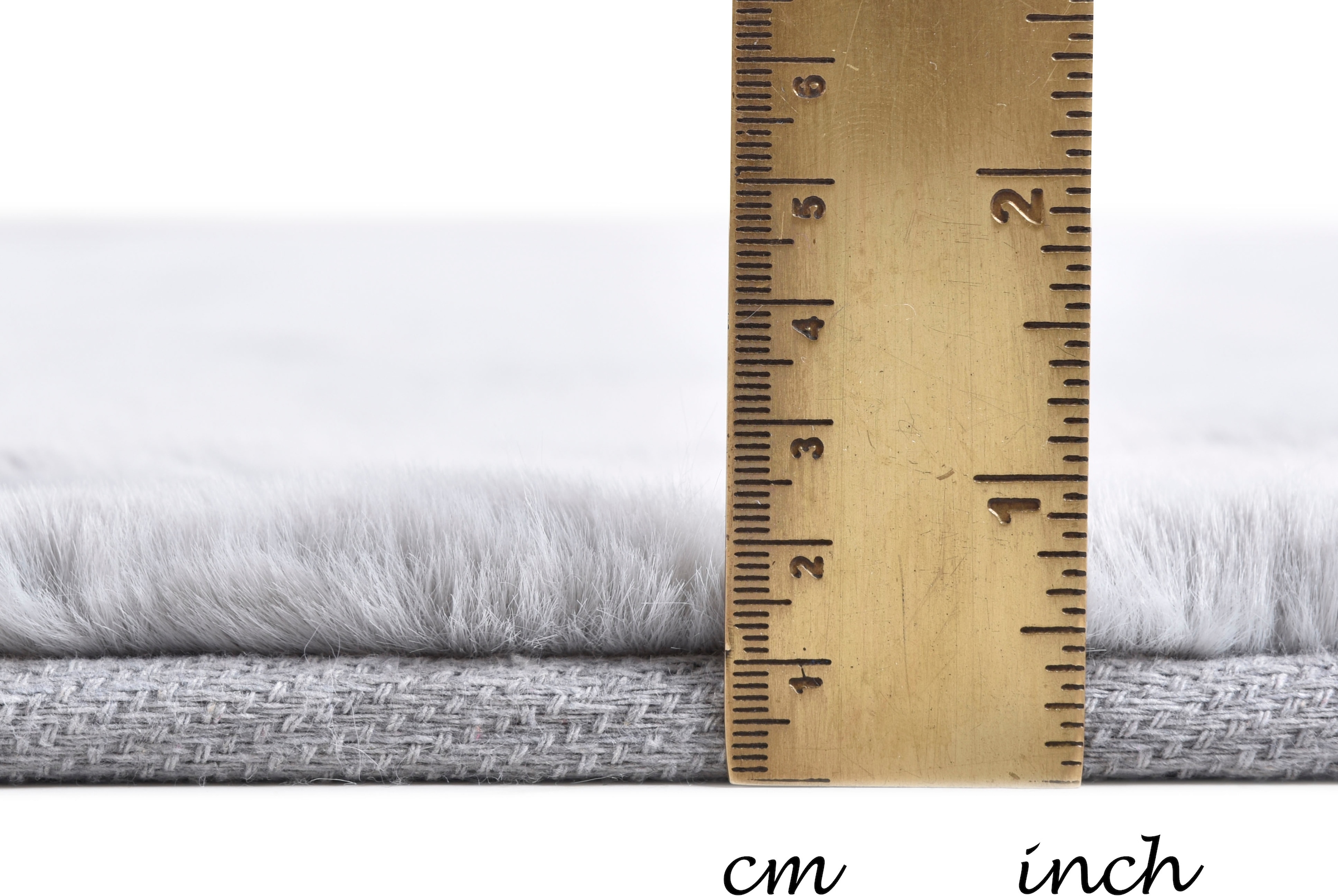 Gino Falcone Fellteppich »Kuschelteppich Chiara«, rechteckig, 30 mm Höhe, Kunstfell, Kaninchenfell-Haptik, besonders weicher Langflor