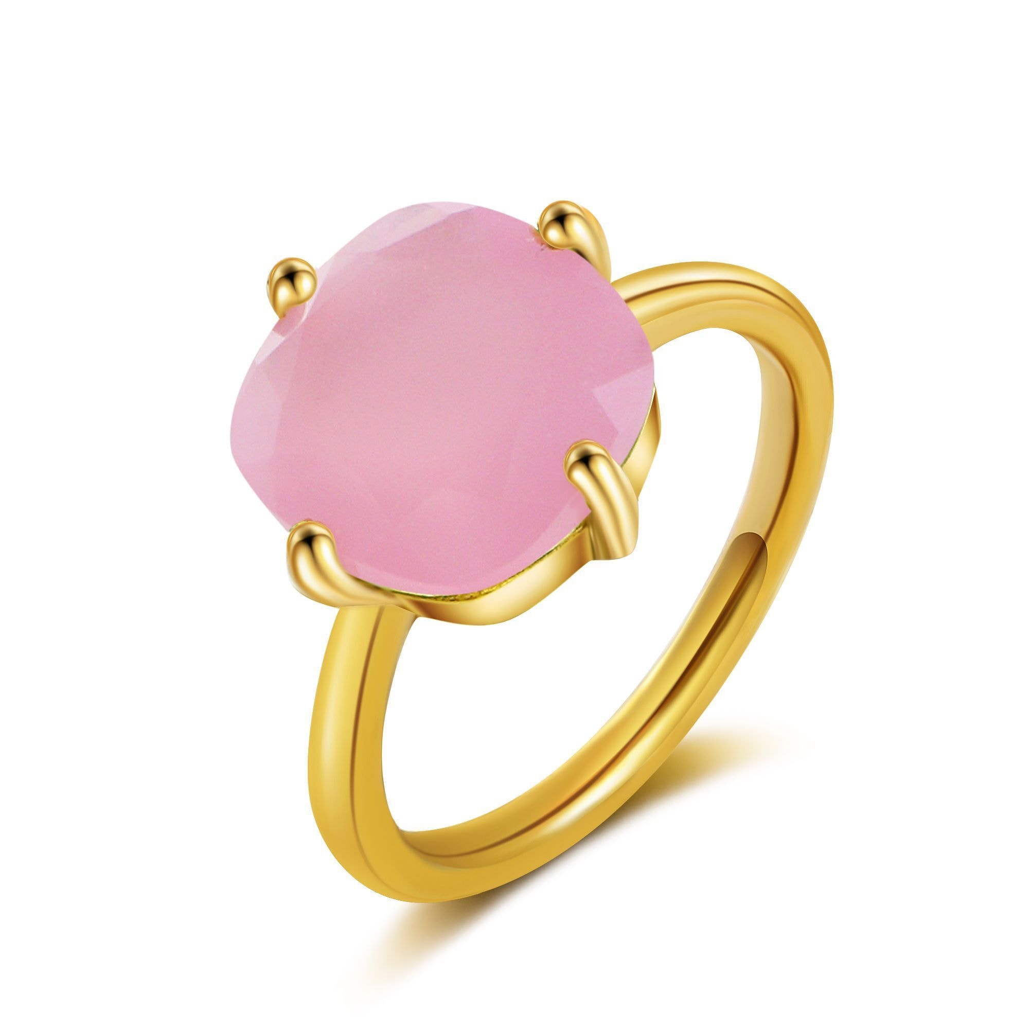 Fingerring »Ring Rosa Chalcedon ÉGLANTINE«