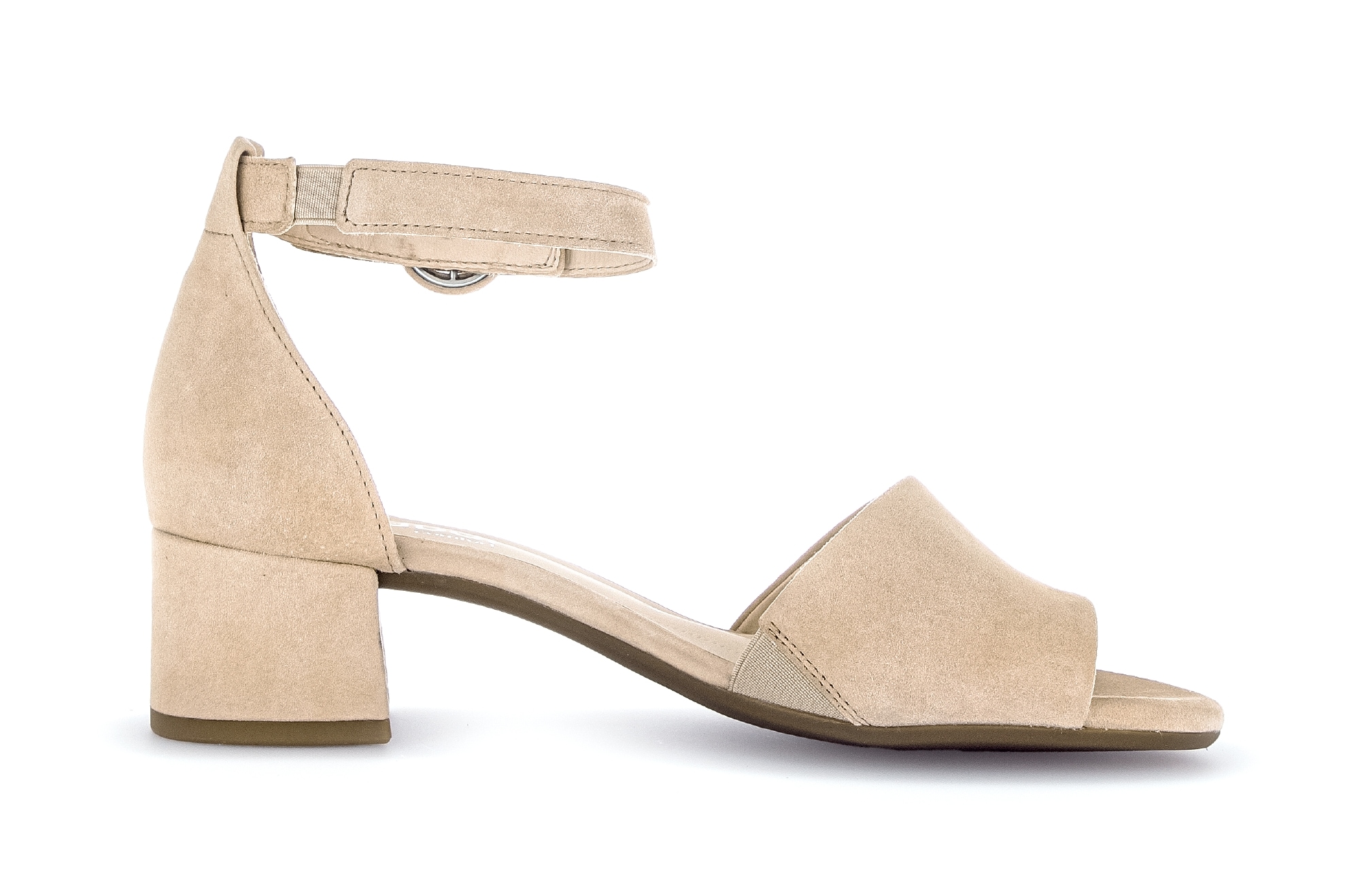 Gabor Sandalette »Tunis«  Blockabsatz, Festtagsschuh, Abendschuh mit Zierschnalle, G-Weite