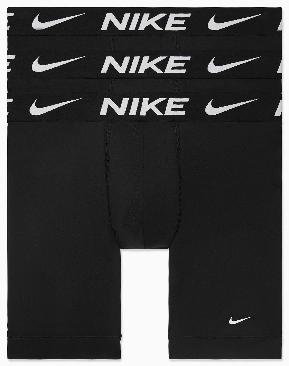 NIKE Underwear Boxer »BOXER BRIEF LONG 3PK«, (Packung, 3er-Pack), mit  Elastikbund mit Nike Logo-Schriftzug kaufen bei OTTO