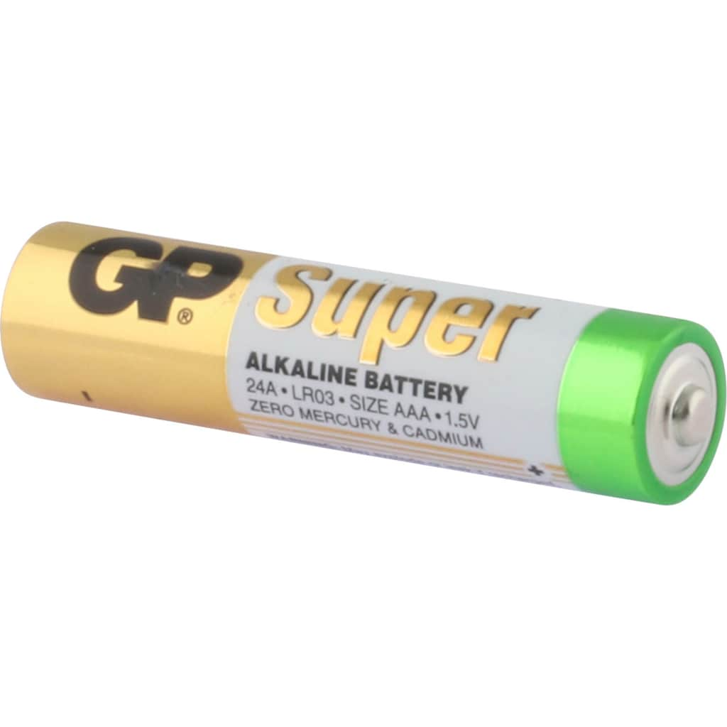 GP Batteries Batterie »16er Pack Mix Blister 8 Stck AA & 8 Stck AAA«, LR6, 1,5 V, (Packung, 16 St.)