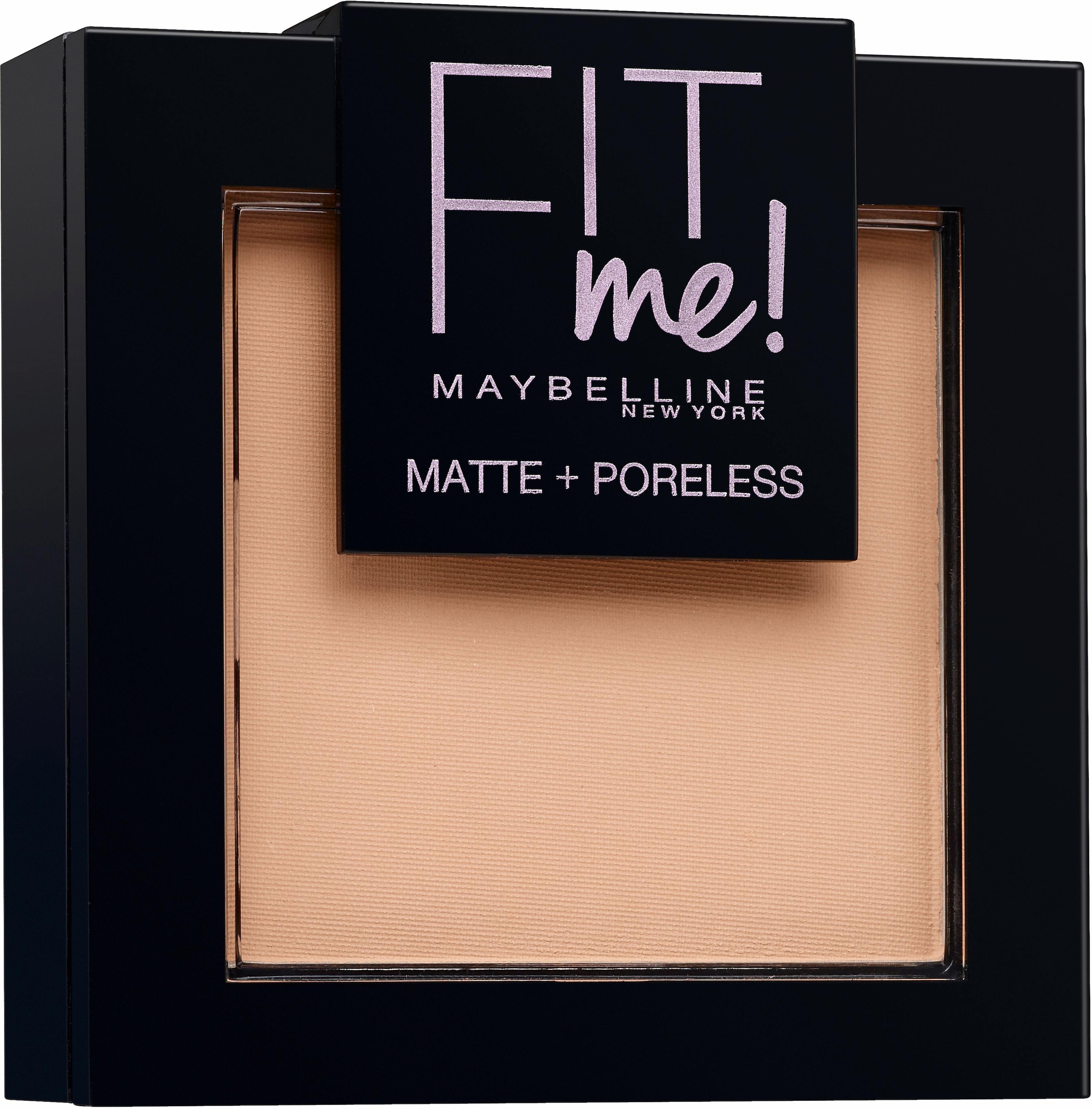 MAYBELLINE NEW YORK Puder »FIT ME«, mit langanhaltender Formel