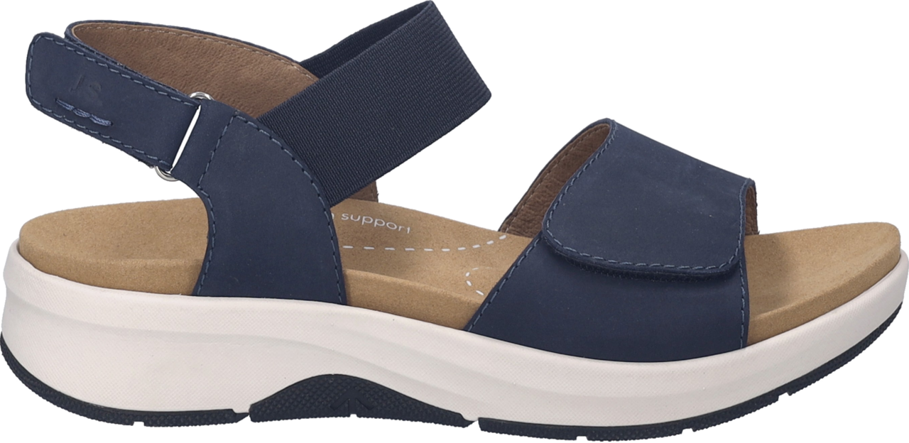 Josef Seibel Sandale »Estelle 13«  Sommerschuh, Komfortschuh mit praktischen Klettverschlüssen, G-Weite