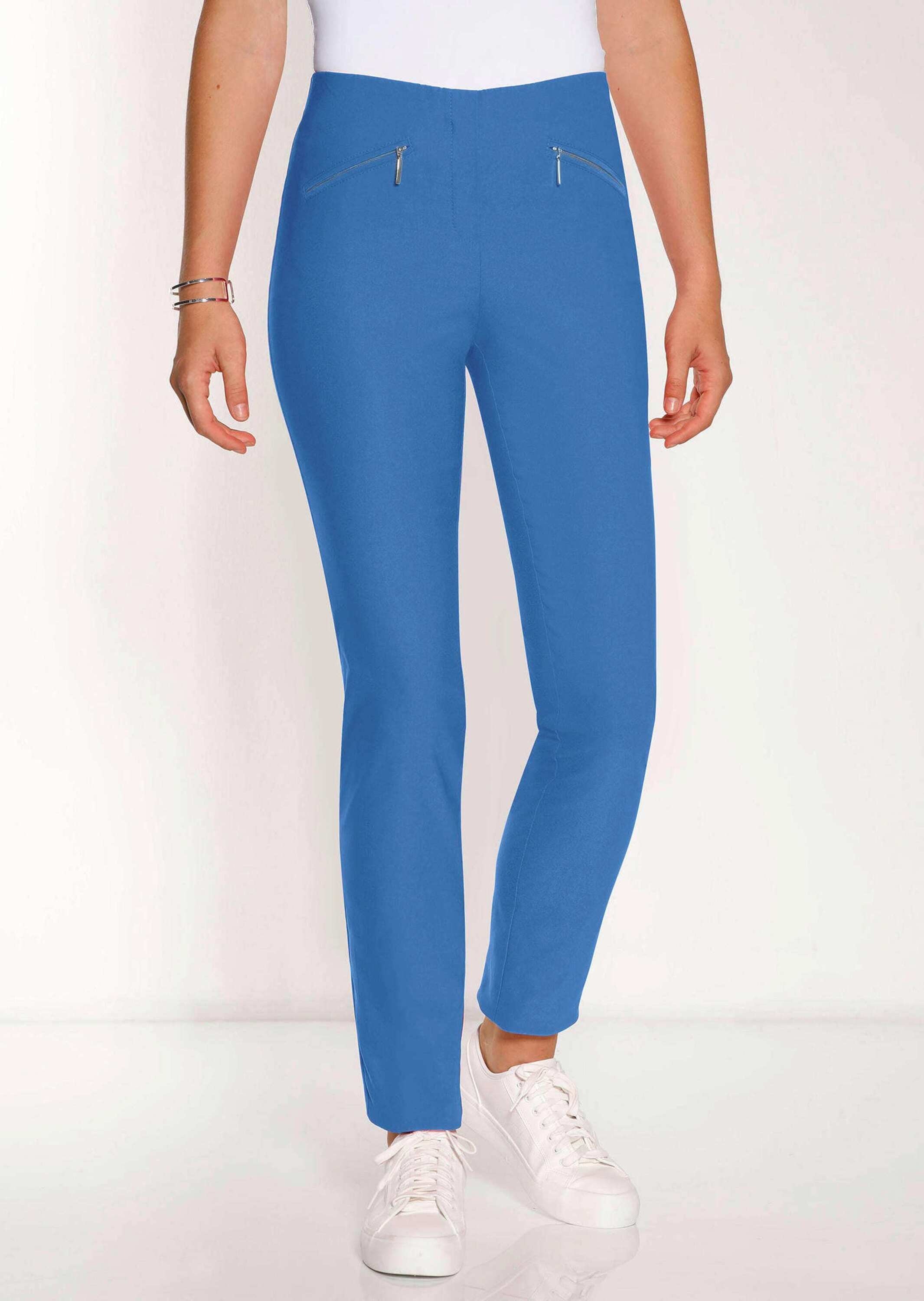 GOLDNER 2-in-1-Hose »Schlupfhose LOUISA mit Steppnähten«