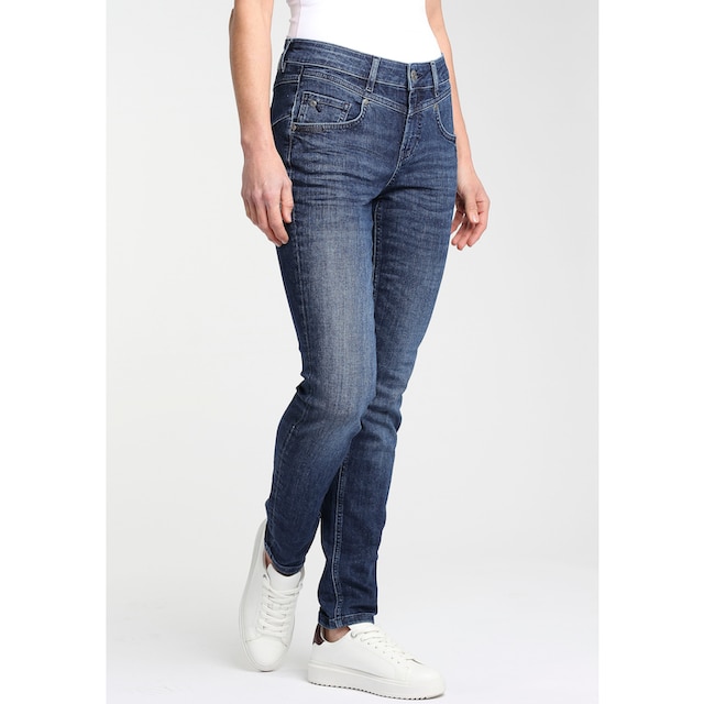 GANG Skinny-fit-Jeans »94MARISSA«, mit modischer V-Passe vorn & hinten  kaufen bei OTTO
