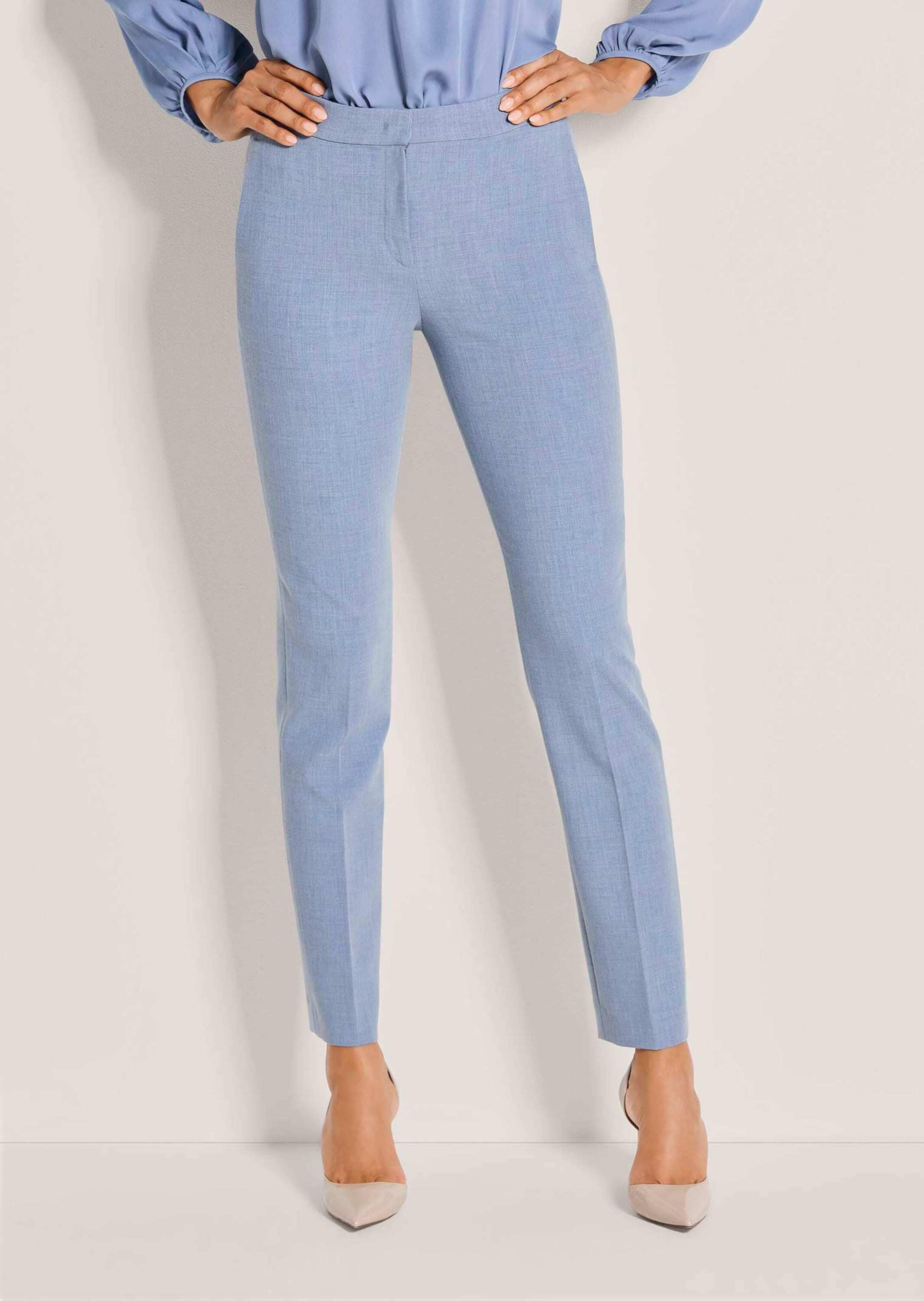 MADELEINE Stoffhose »Bügelfaltenhose Stoffhose mit Teildehnbund«