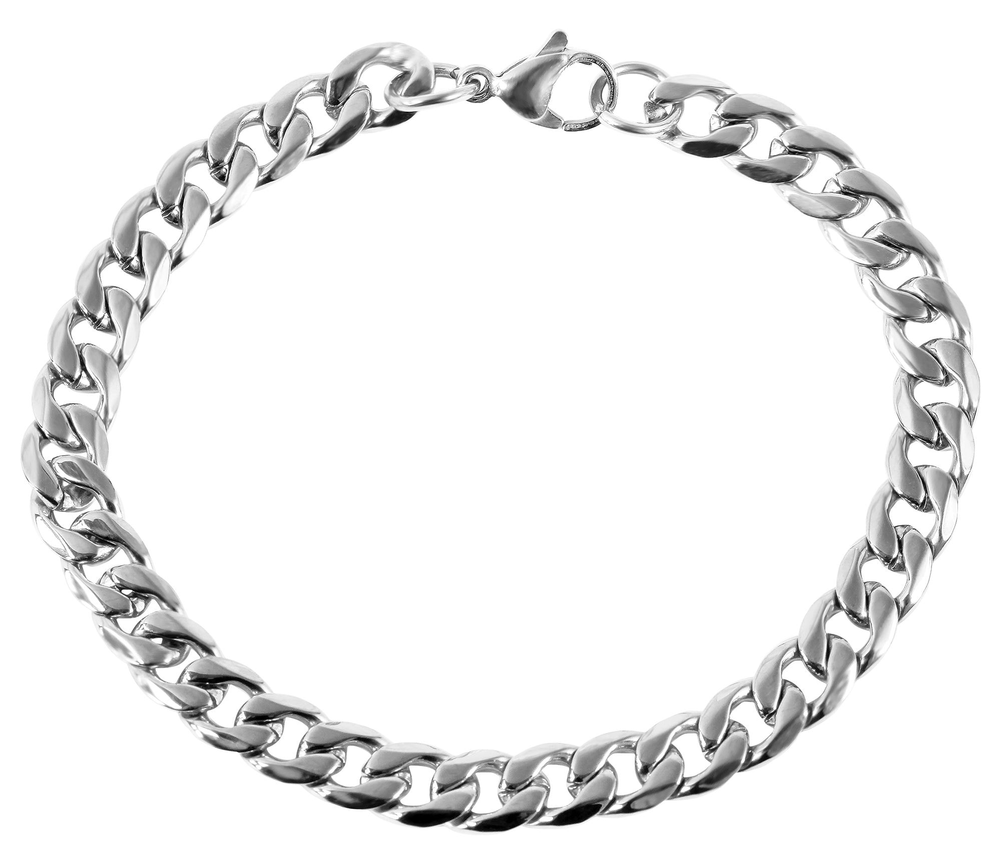 Adelia´s Panzerarmband »Herren Armband ¿ Panzerarmband aus Edelstahl 21 cm«