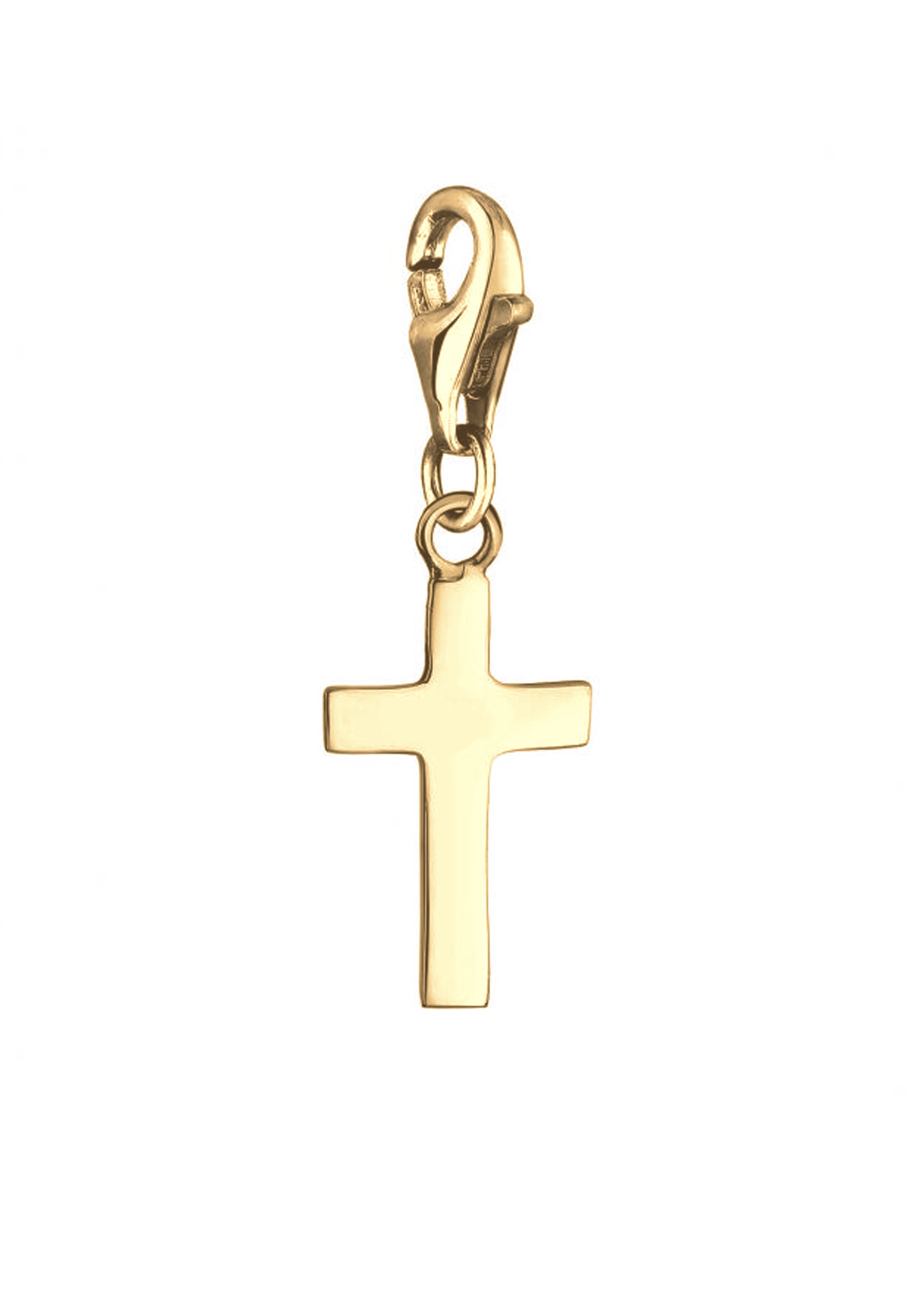 Nenalina Charm-Einhänger »Charm Kreuz Symbol Anhänger Kommunion 925 Silber«