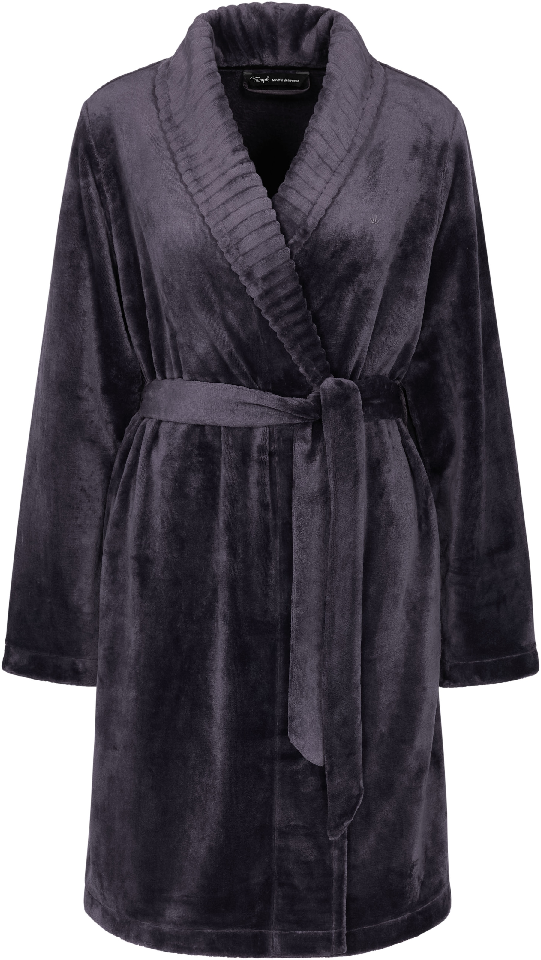 Triumph Morgenmantel »Robes Fleece Robe 01«, (2 St., 0Kann), warmer Morgenmantel