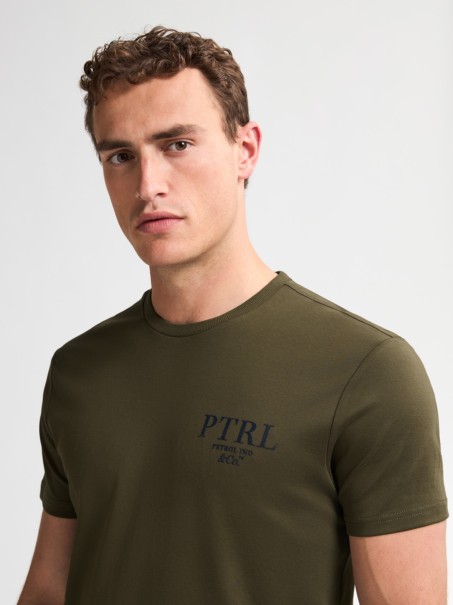 Petrol Industries T-Shirt, mit Logo Schriftzug