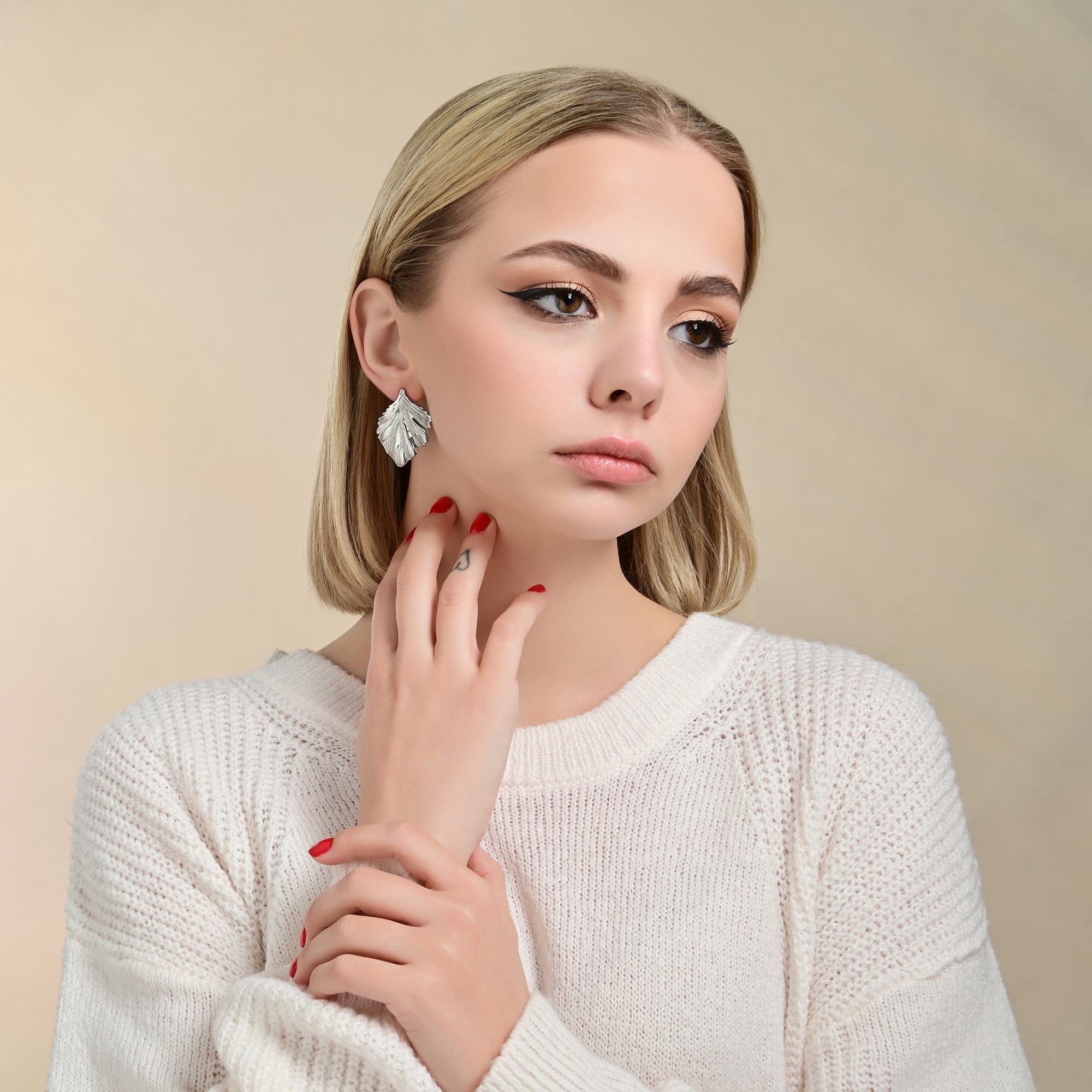 Adelia´s Paar Ohrstecker »Damen Ohrringe ¿ Ohrstecker aus Edelstahl«