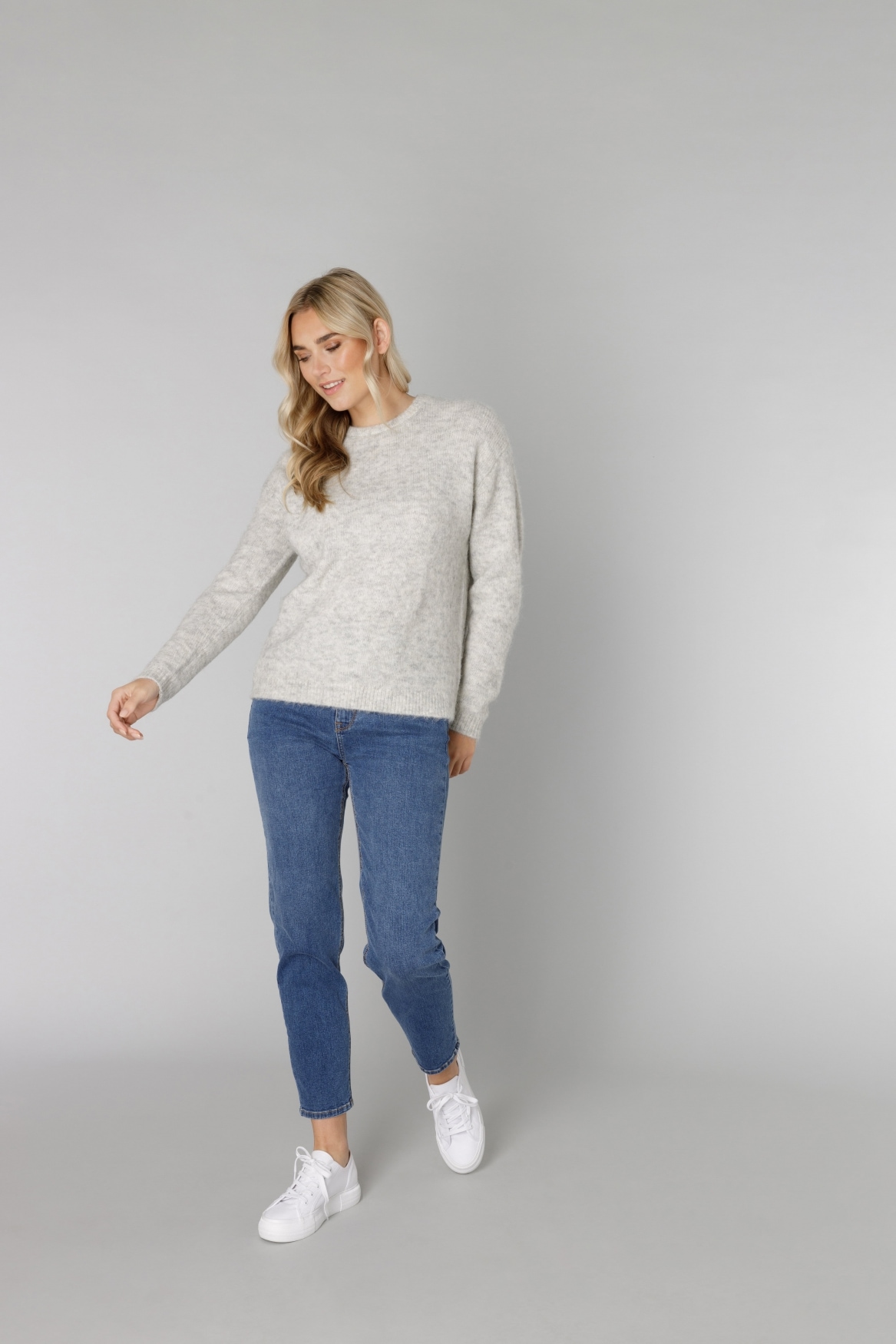 Base Level Strickpullover »Yana«, mit Wolle
