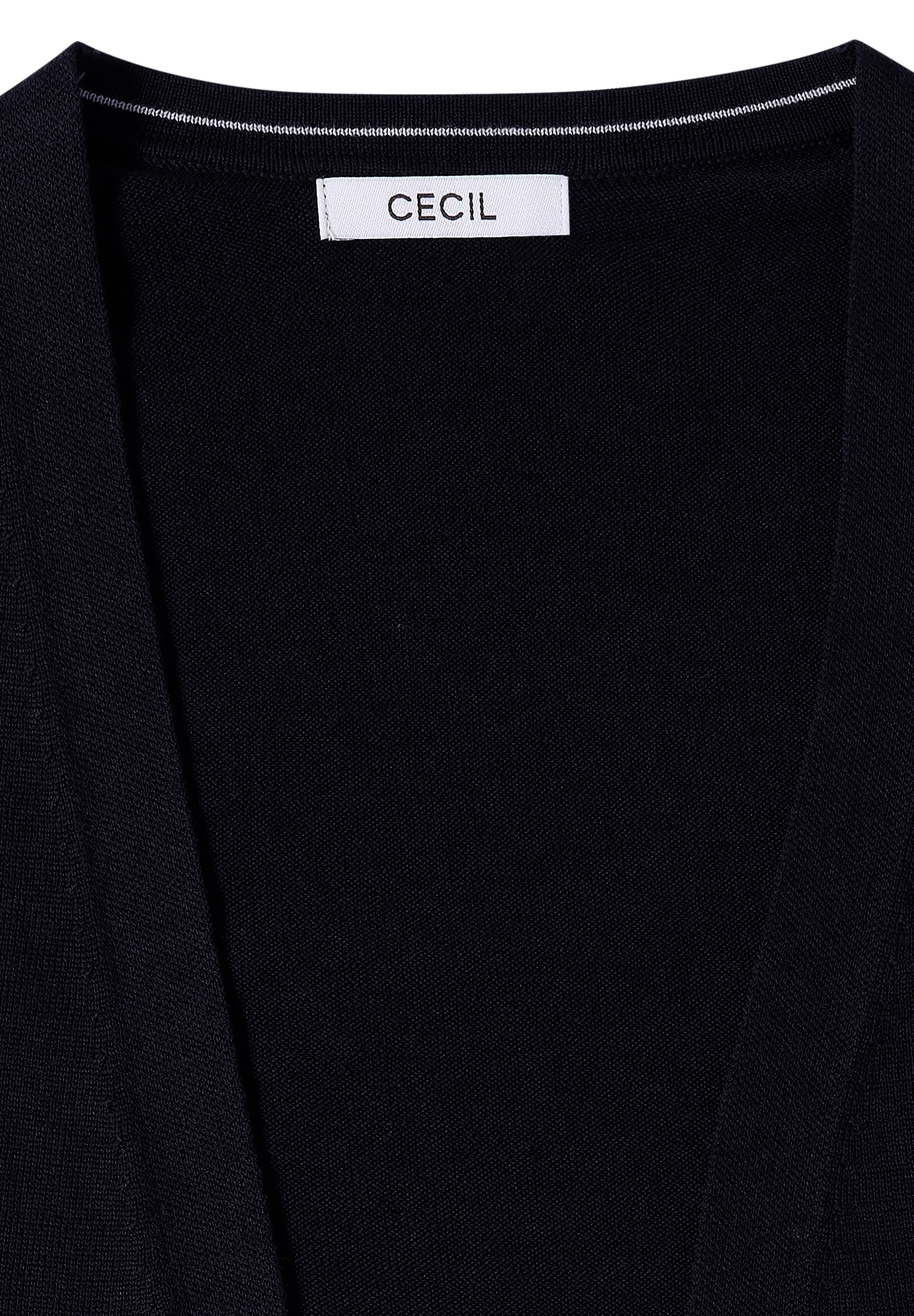 Cecil Longstrickjacke, softe Baumwollmischung