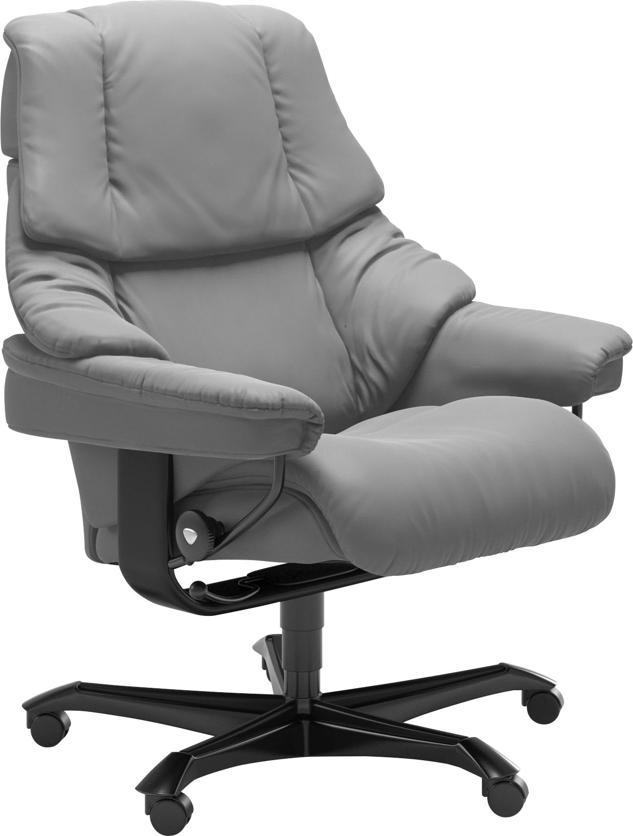 Stressless® Relaxsessel »Reno«, mit Home Office Base, Größe M, Gestell Schwarz
