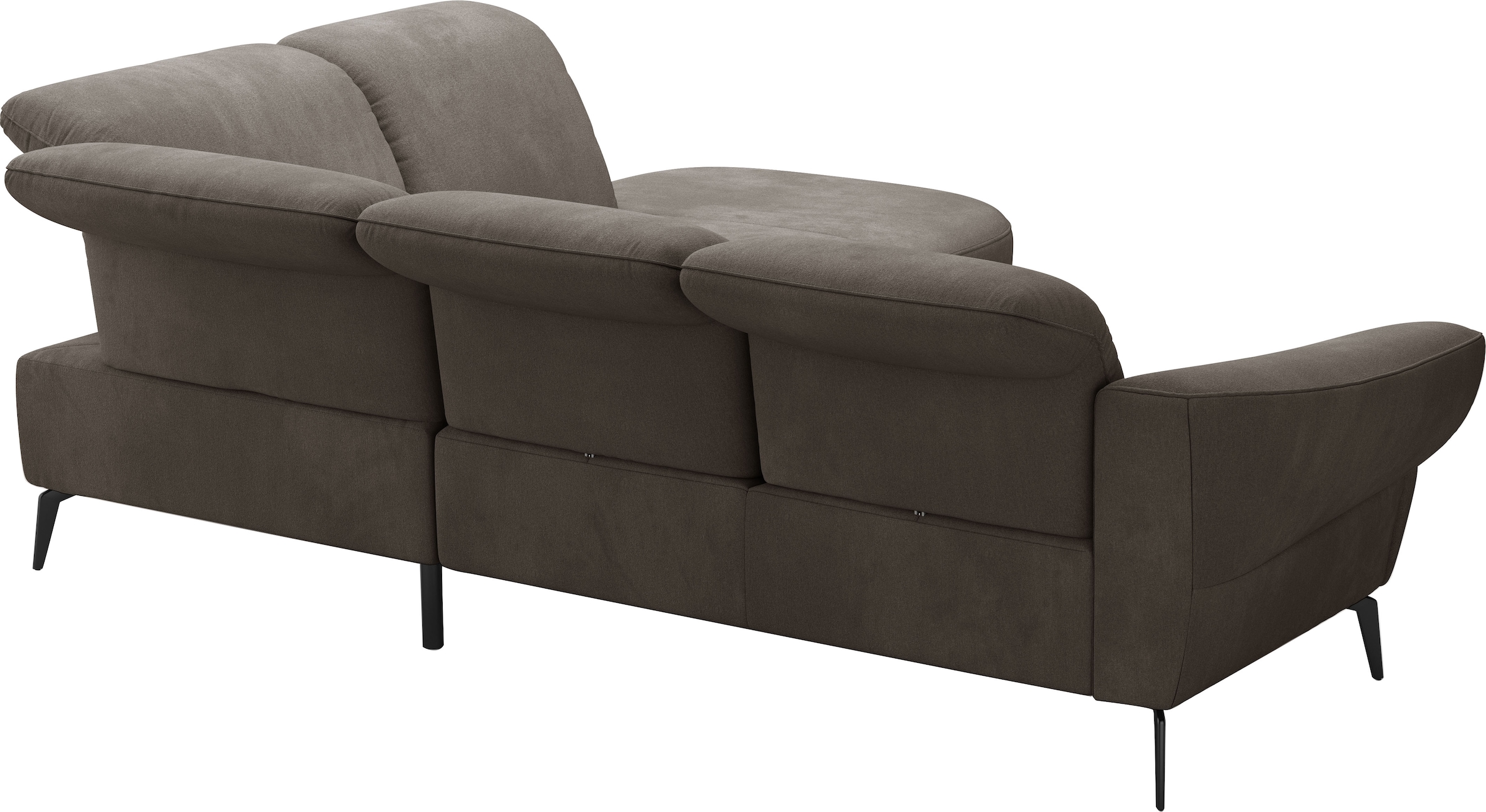 sit&more Ecksofa »Dance, L-Form, inkl. Sitztiefenverstellung«, inkl. Click&Seat, optional mit Kopfteilverstellung