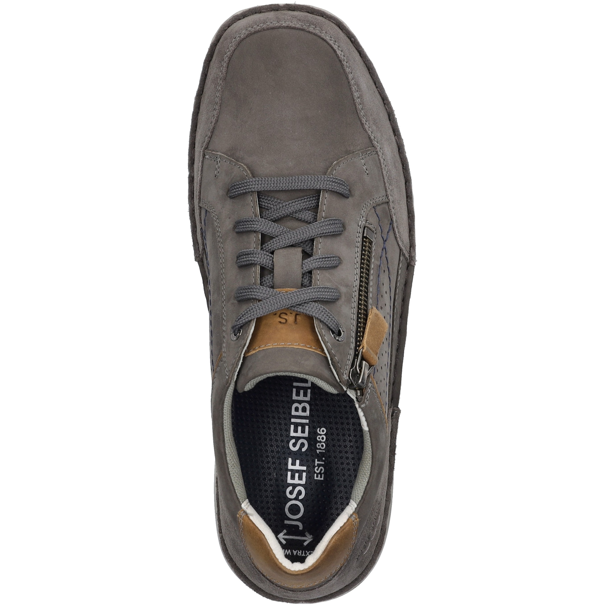 Josef Seibel Schnürschuh »New Anvers 11, asphalt-kombi«