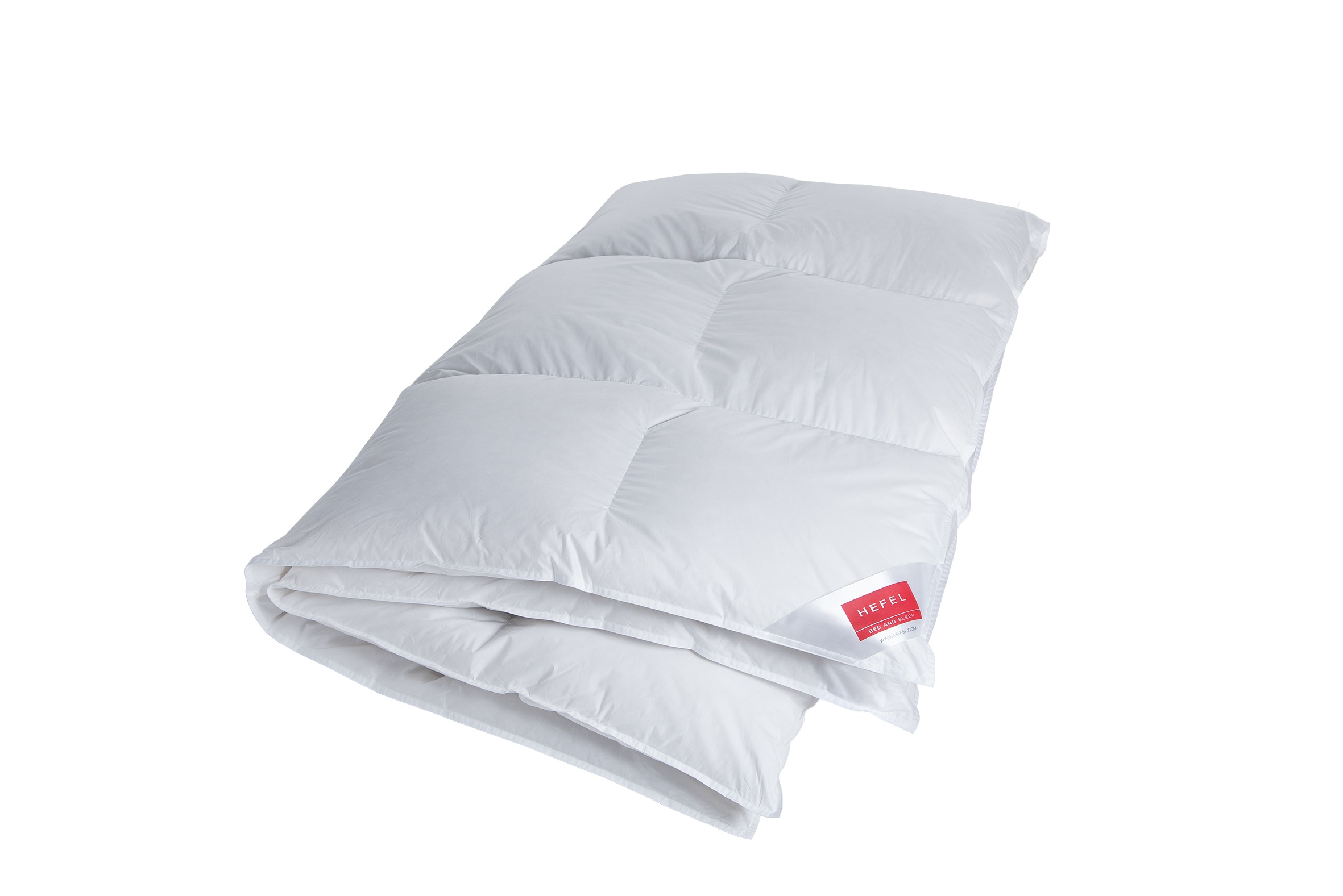 Hefel Einziehdecke »DeLuxe Down, Winterdecke«, extrawarm, Füllung 100 % neue reine weiße Gänsedaunen, Kl. 1, Bezug 100 % TENCEL Luxe Daunen Nobelbatist, (1 St.)