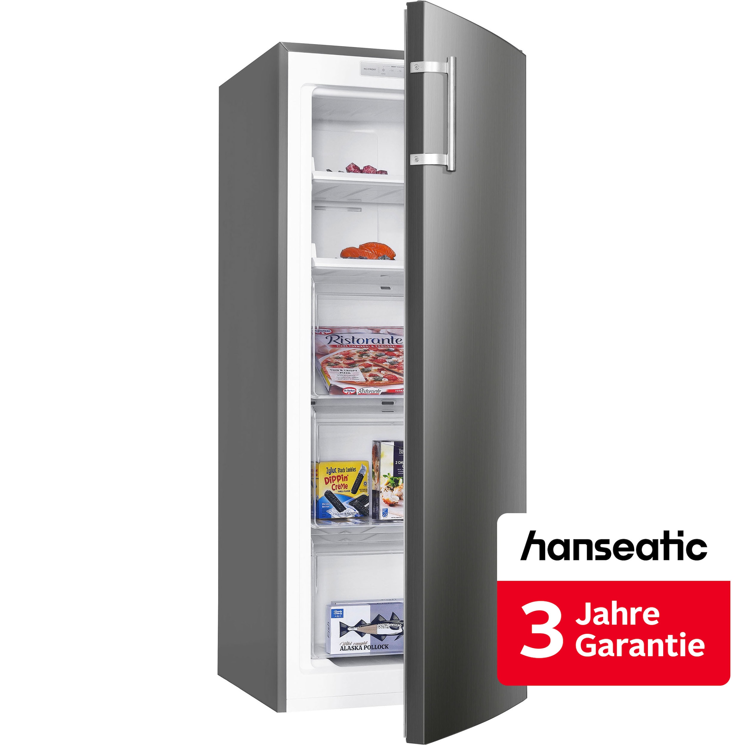 Hanseatic Gefrierschrank »HGS14354DNFI« 143 cm hoch 54 cm breit inkl. 3 Jahre Herstellergarantie