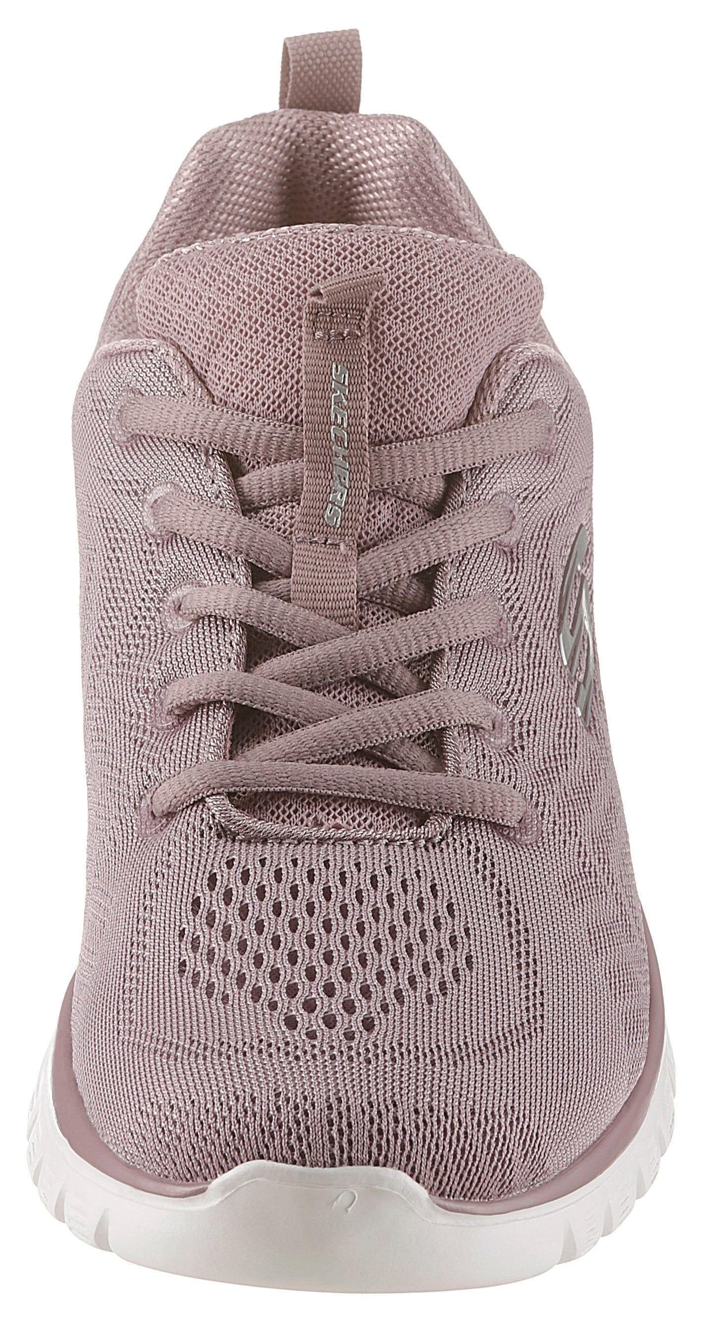 Skechers Sneaker »Graceful - Get Connected«, Freizeitschuh, Halbschuh, Schnürschuh mit Memory Foam