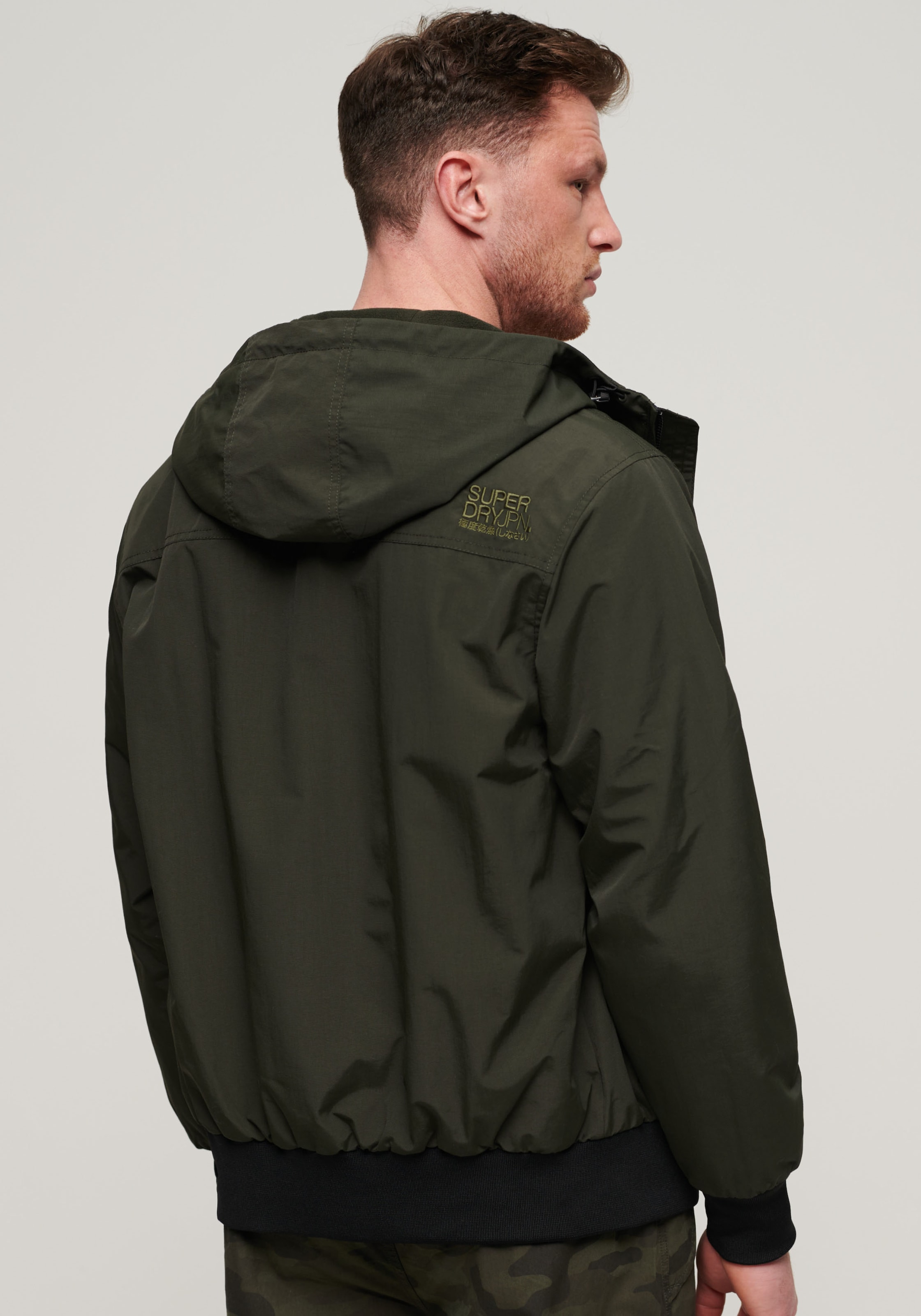 Superdry Bomberjacke »SURPLUS NYLON HOODED BOMBER«, mit Kapuze