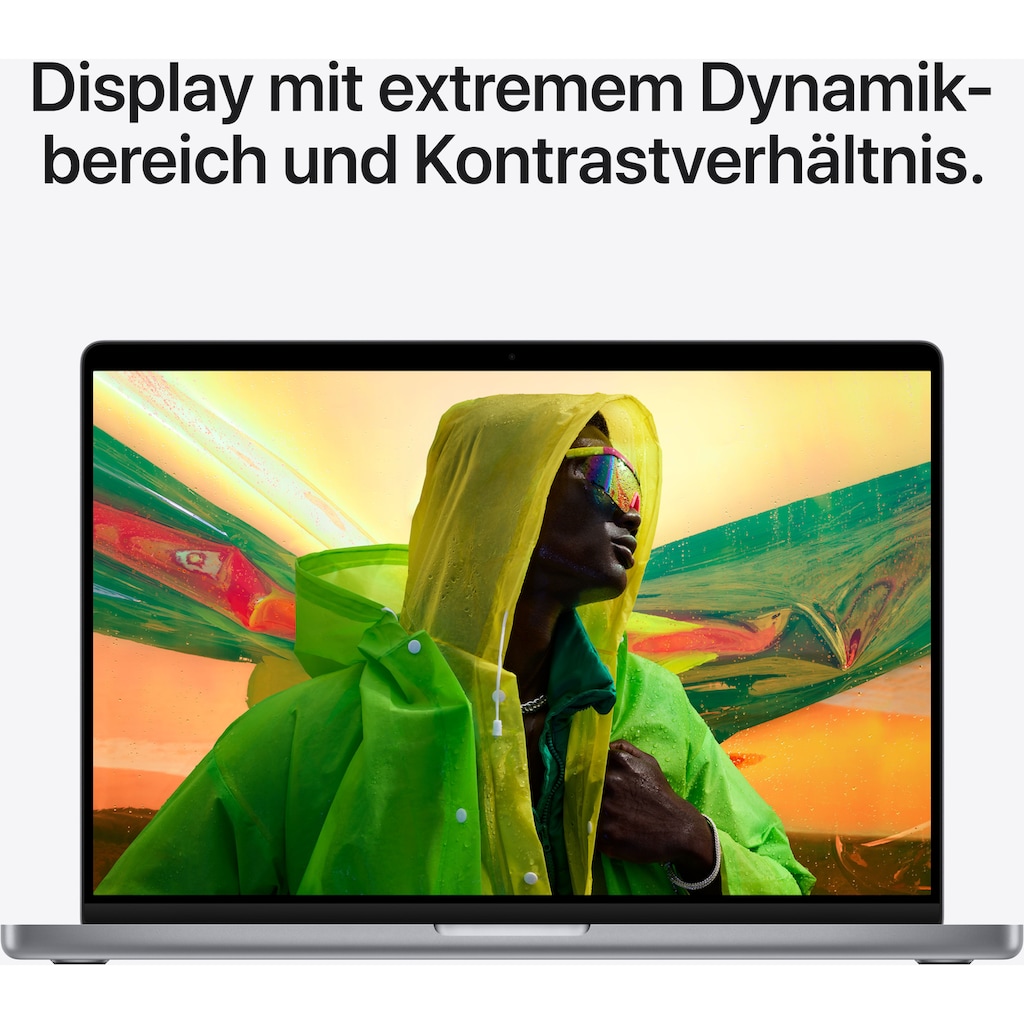 Apple Notebook »MacBook Pro 16 MK1E3«, 41,05 cm, / 16,2 Zoll, Apple, M1 Pro, 512 GB SSD