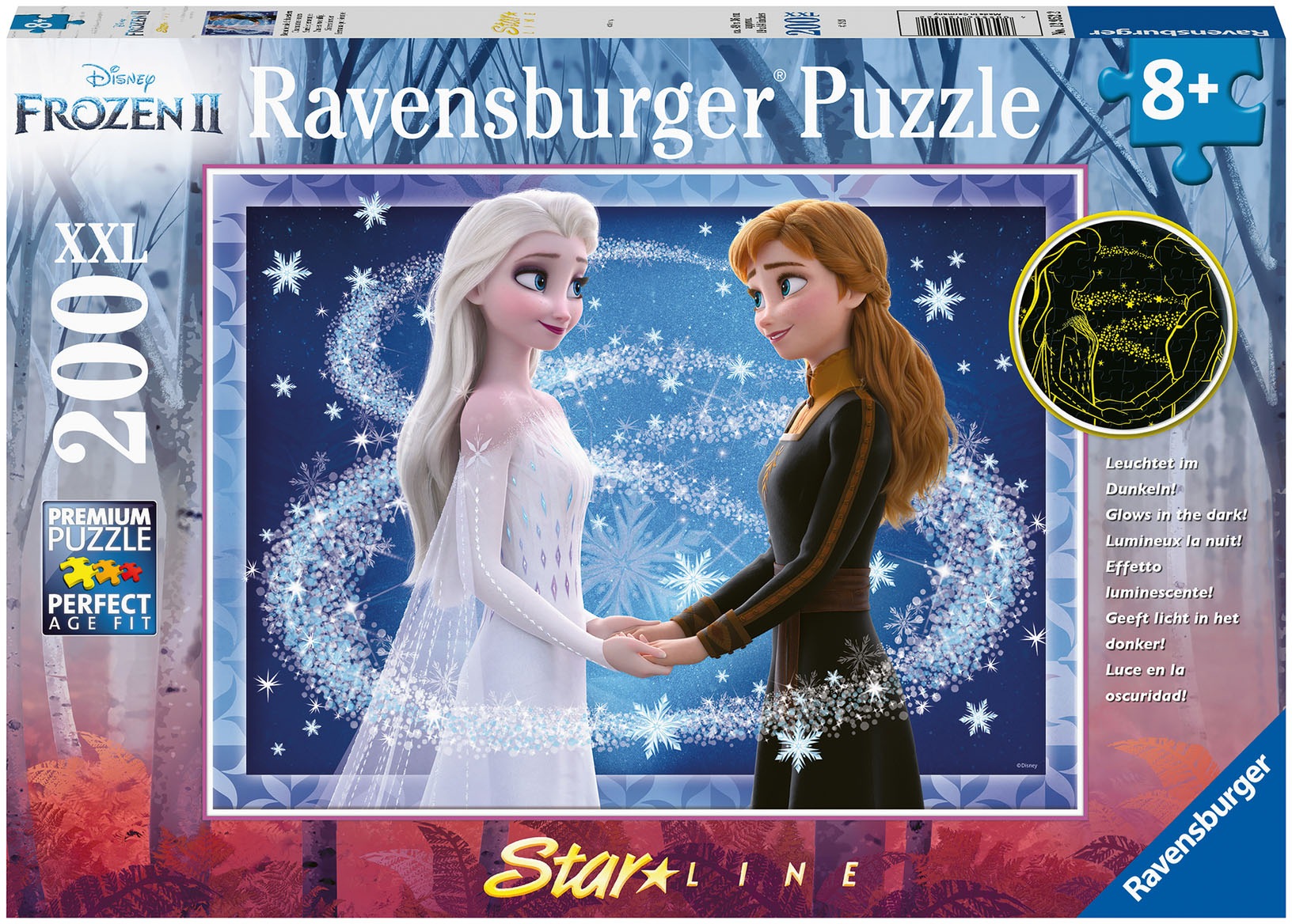 Ravensburger Puzzle »Bezaubernde Schwestern«, mit leuchtenden Details; FSC® - schützt Wald - weltweit; Made in Germany