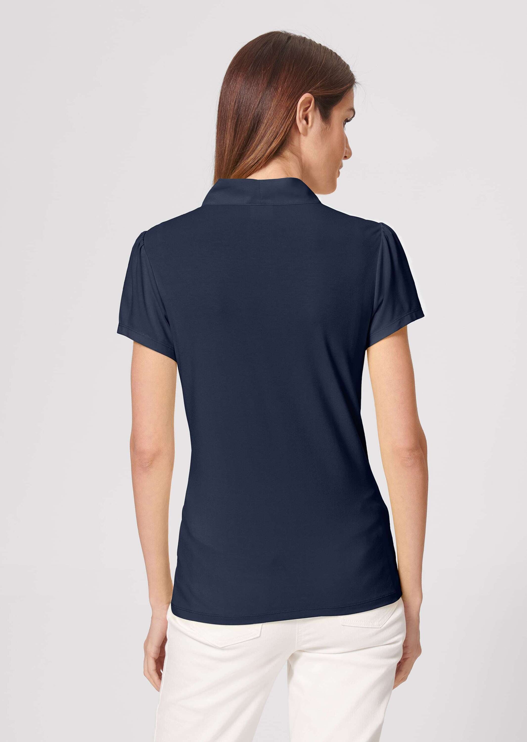 MADELEINE Kurzarmshirt »Blusenshirt Kurzarmoberteil mit Schluppe«