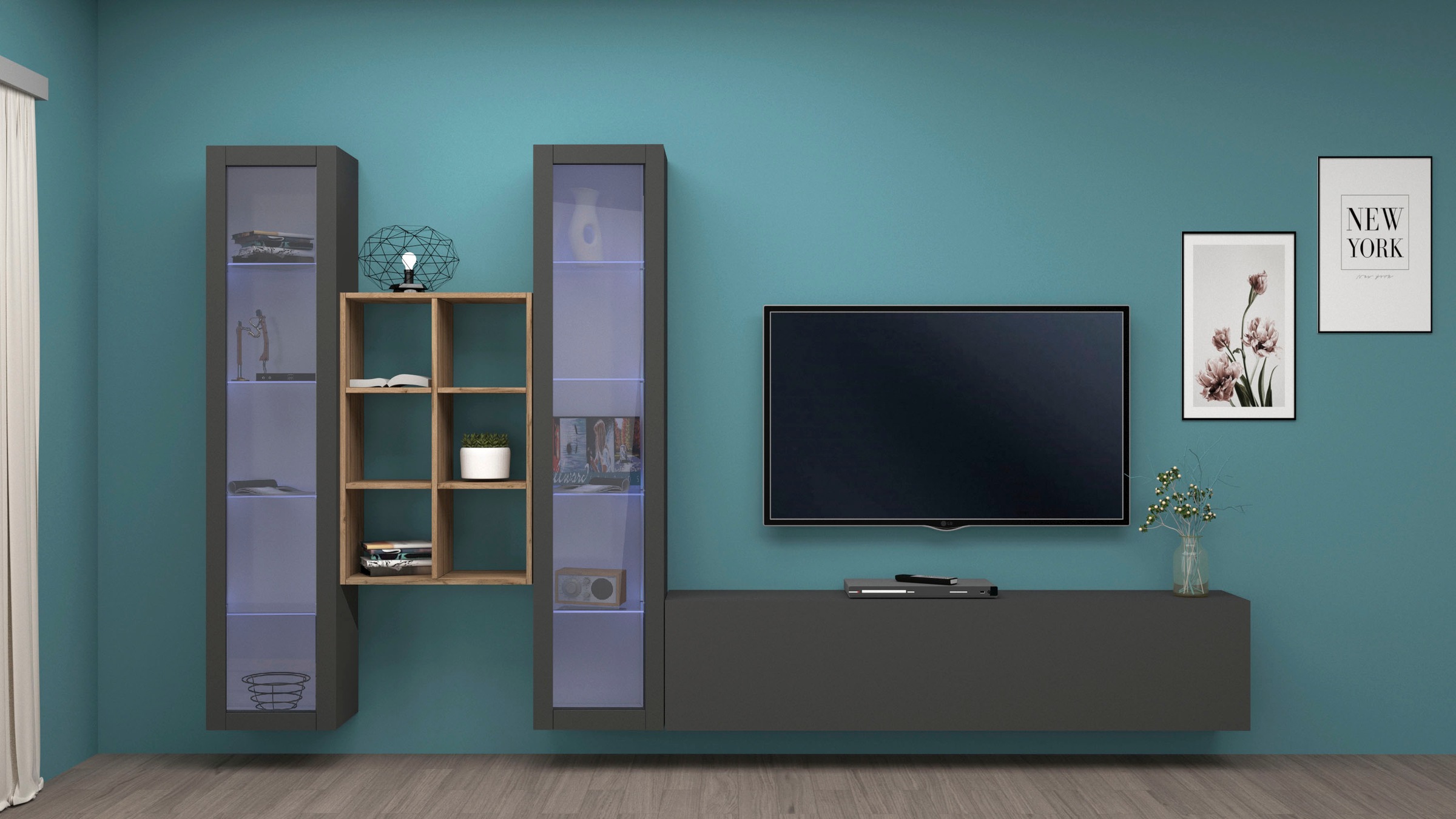 INOSIGN Wohnwand »Maruska« 1 Stk. tlg.